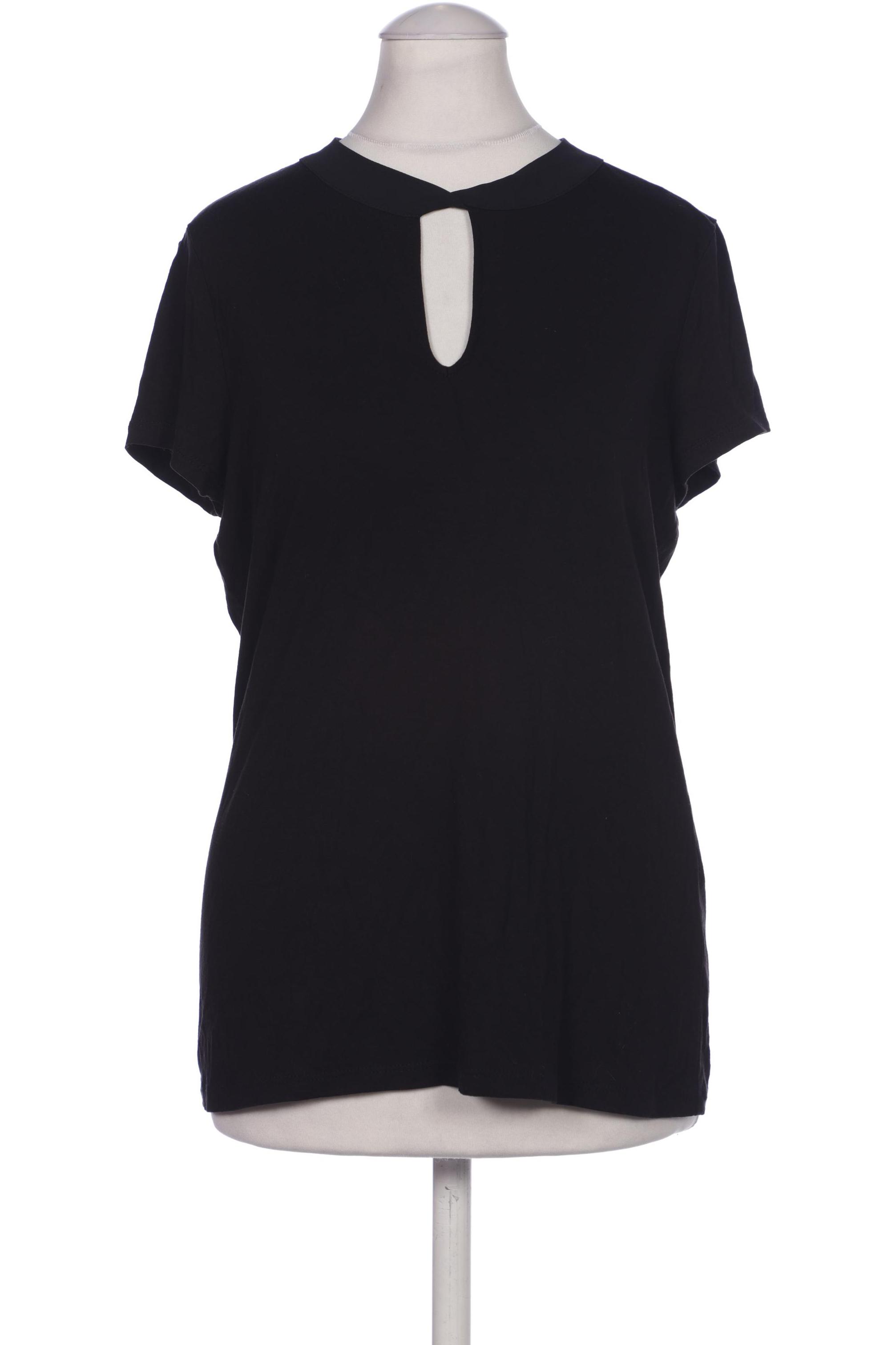 

Comma Damen T-Shirt, schwarz, Gr. 36