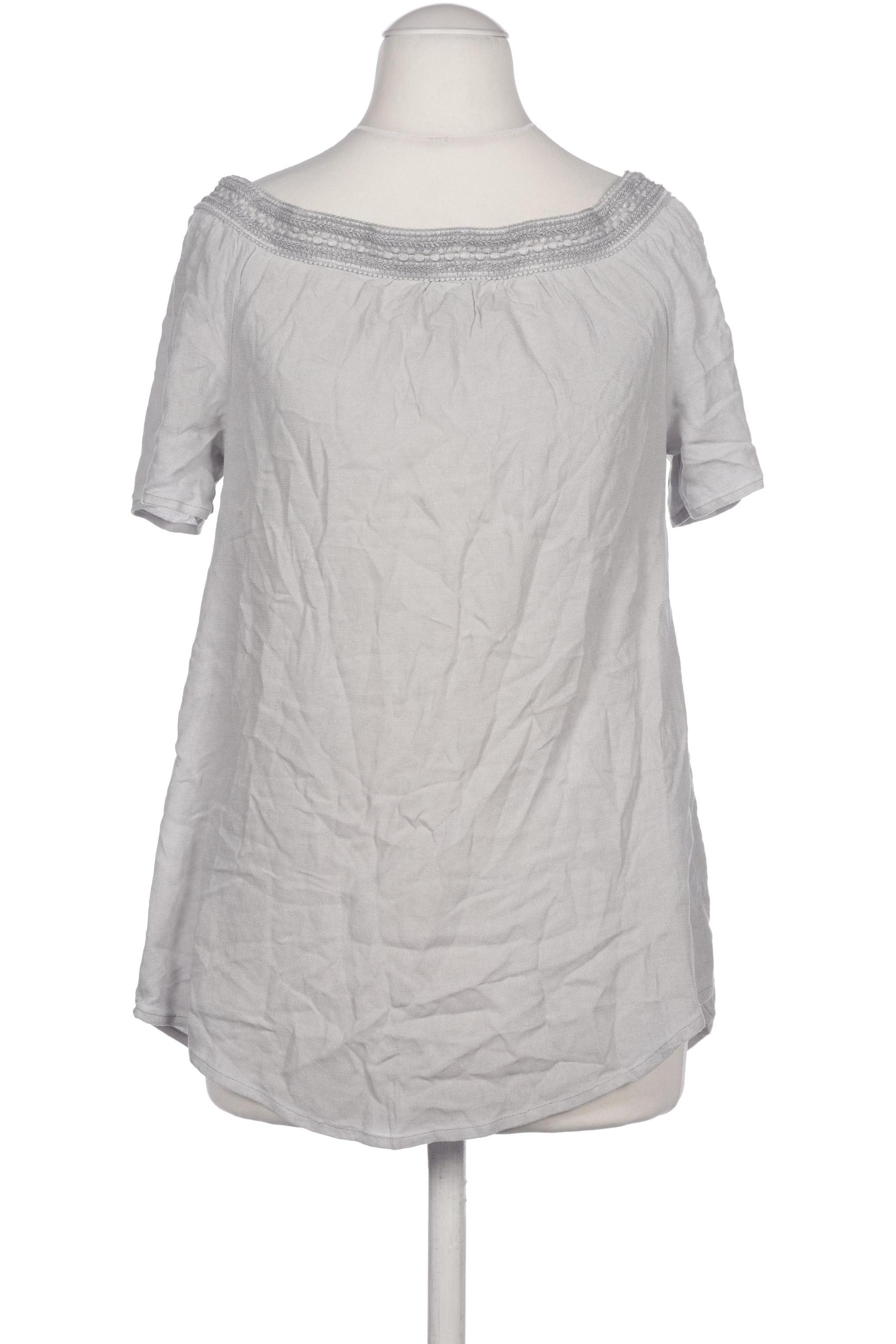 

Comma Damen T-Shirt, grau, Gr. 34