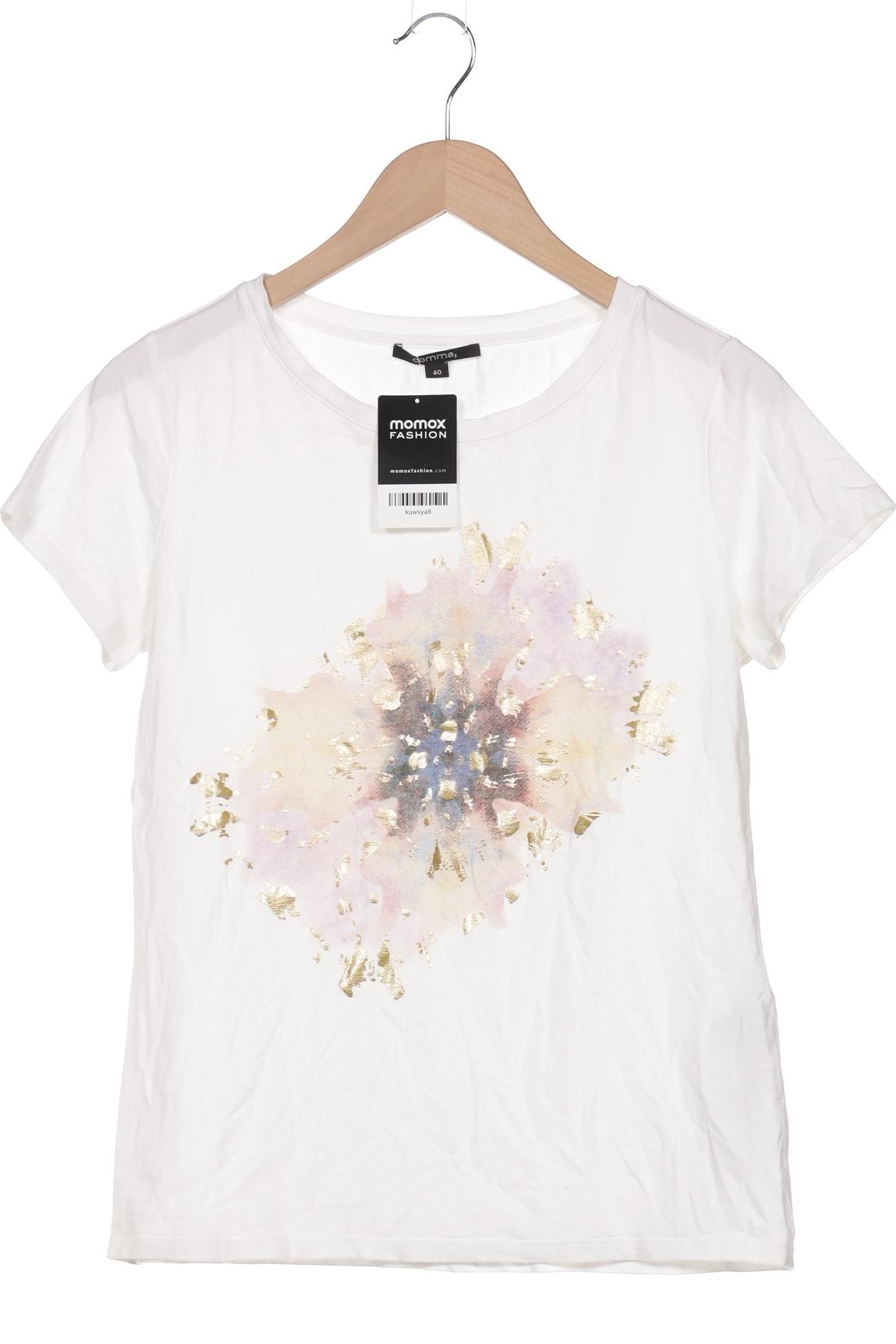 

Comma Damen T-Shirt, weiß, Gr. 40