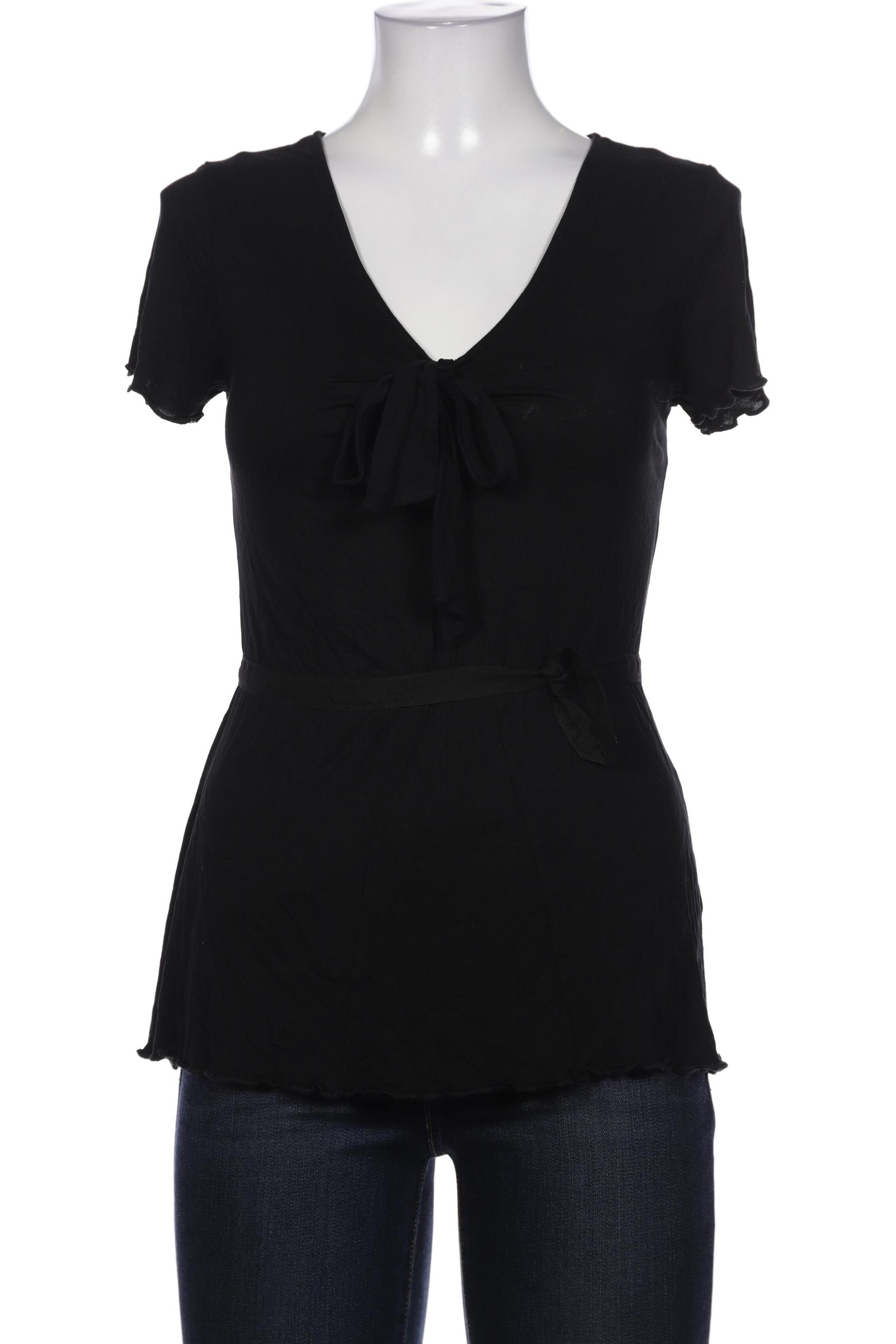 

Comma Damen T-Shirt, schwarz, Gr. 38