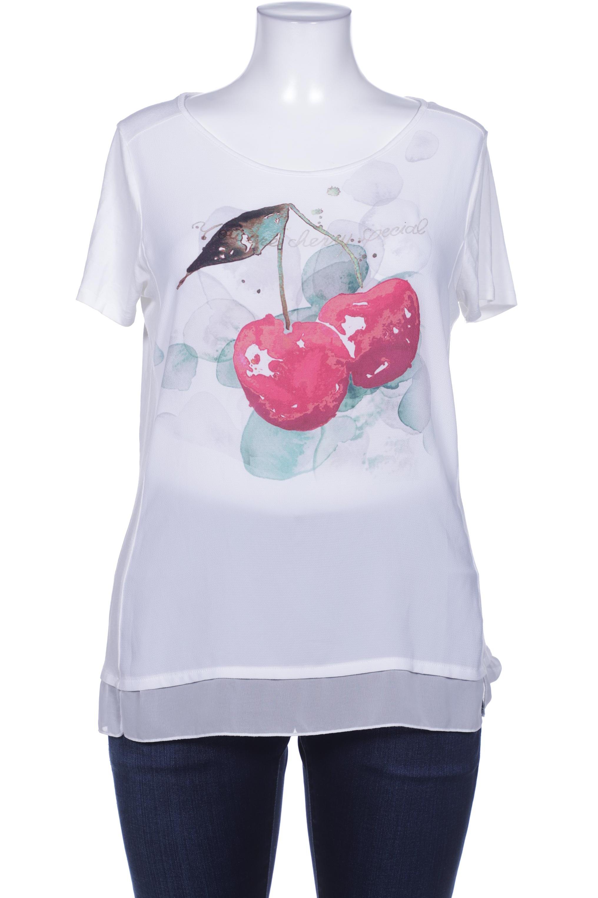 

Comma Damen T-Shirt, weiß