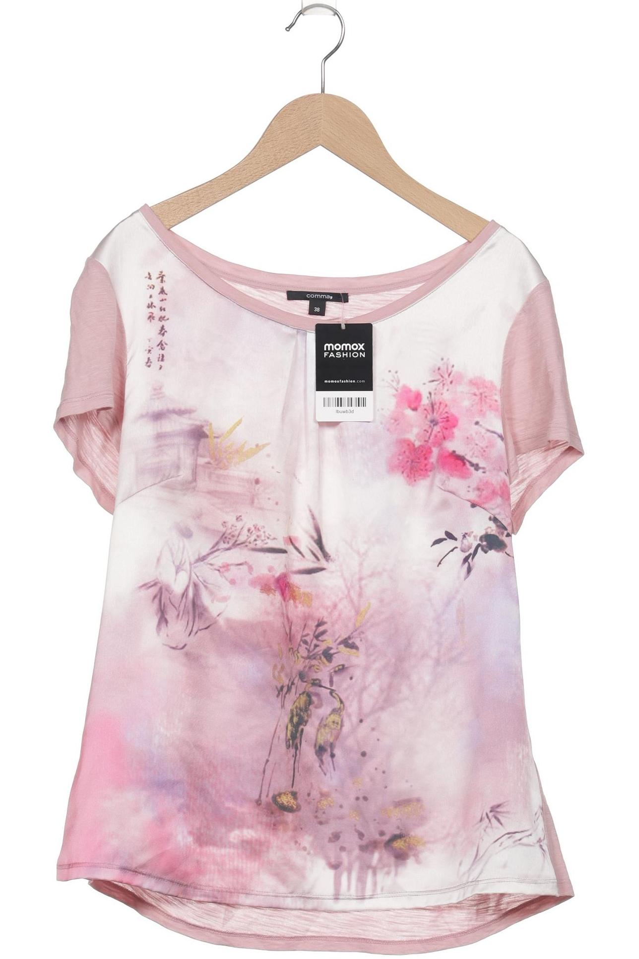 

Comma Damen T-Shirt, pink, Gr. 38