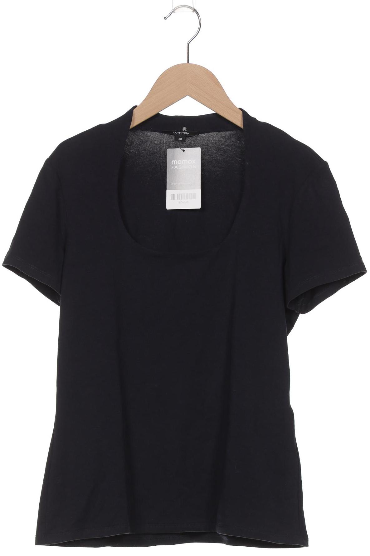 

Comma Damen T-Shirt, marineblau, Gr. 38