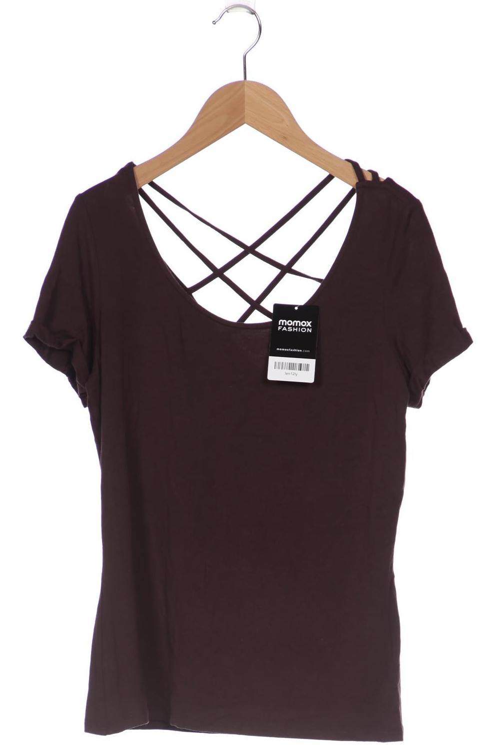 

Comma Damen T-Shirt, braun