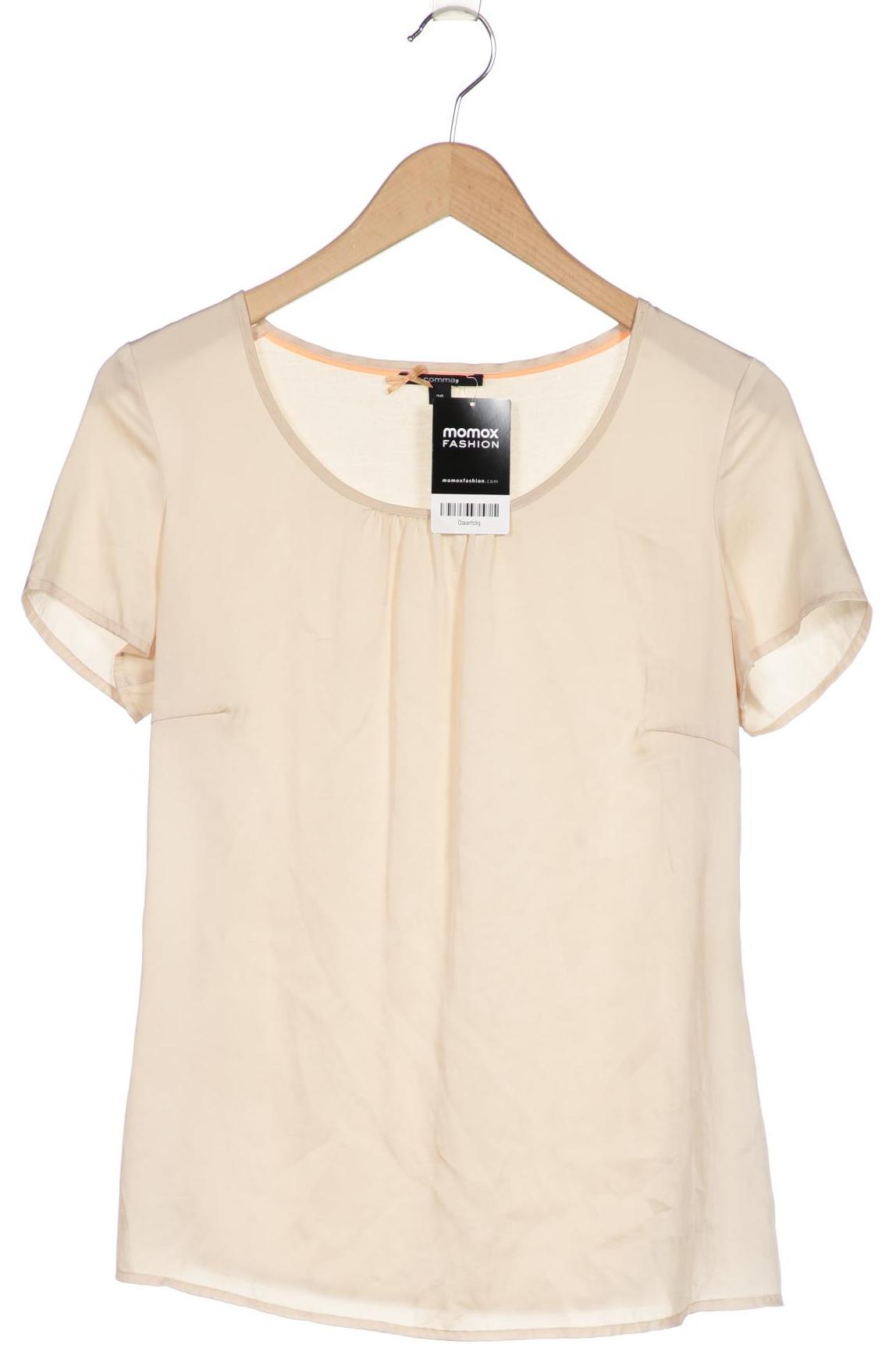 

Comma Damen T-Shirt, beige, Gr. 38