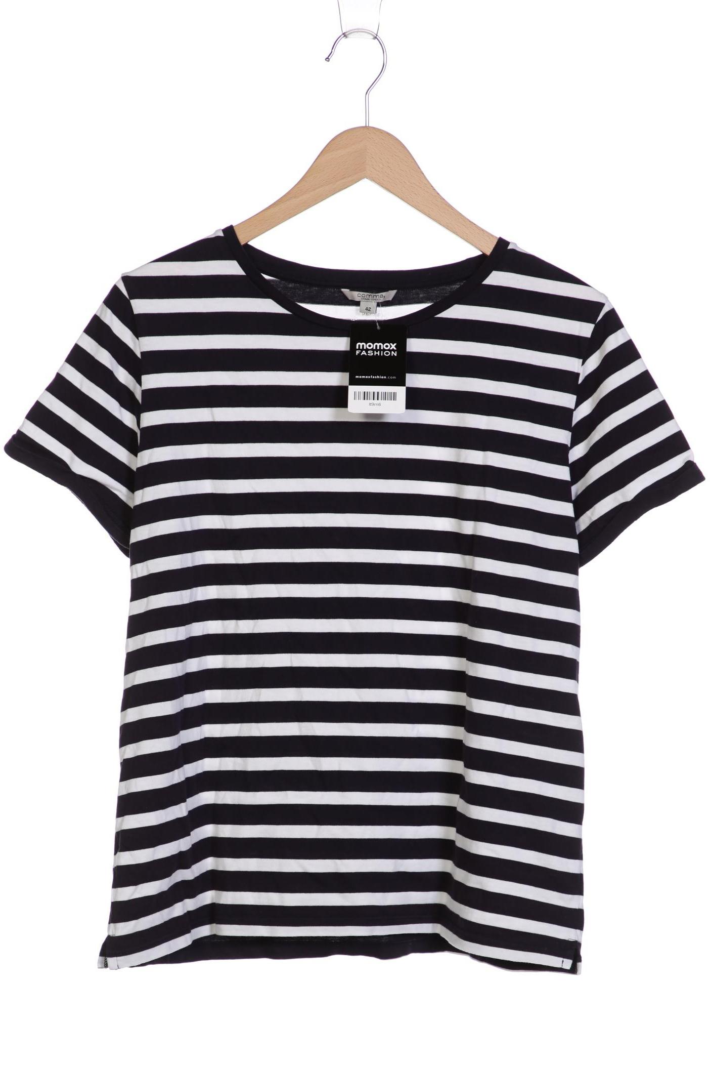 

Comma Damen T-Shirt, marineblau
