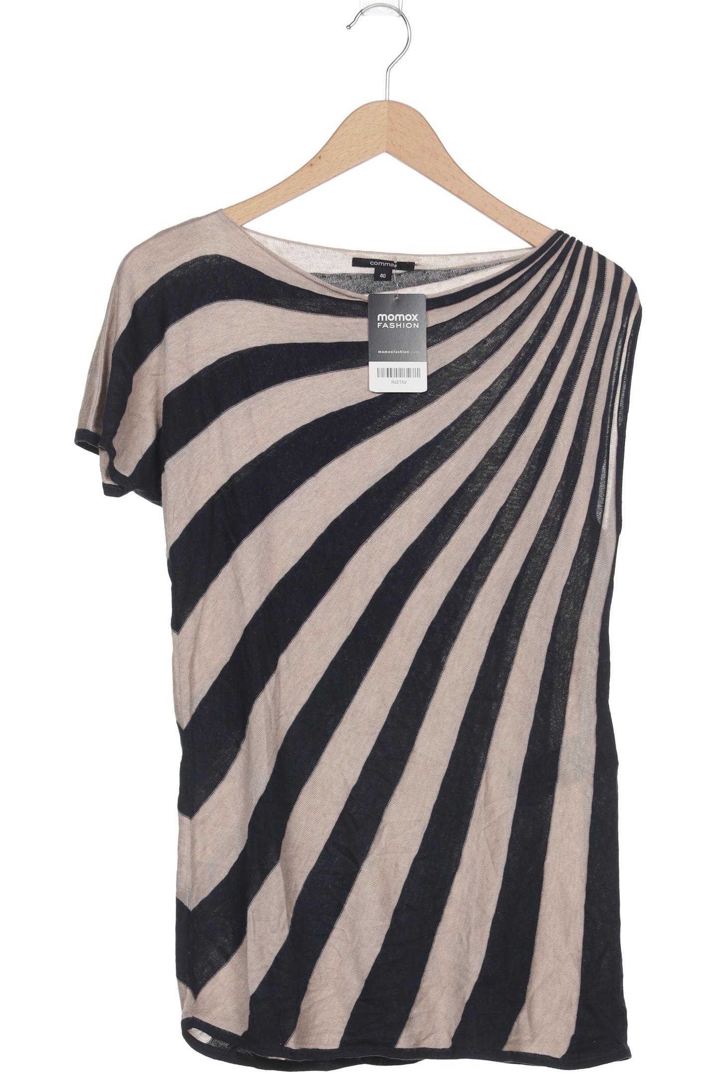 

Comma Damen T-Shirt, beige, Gr. 40