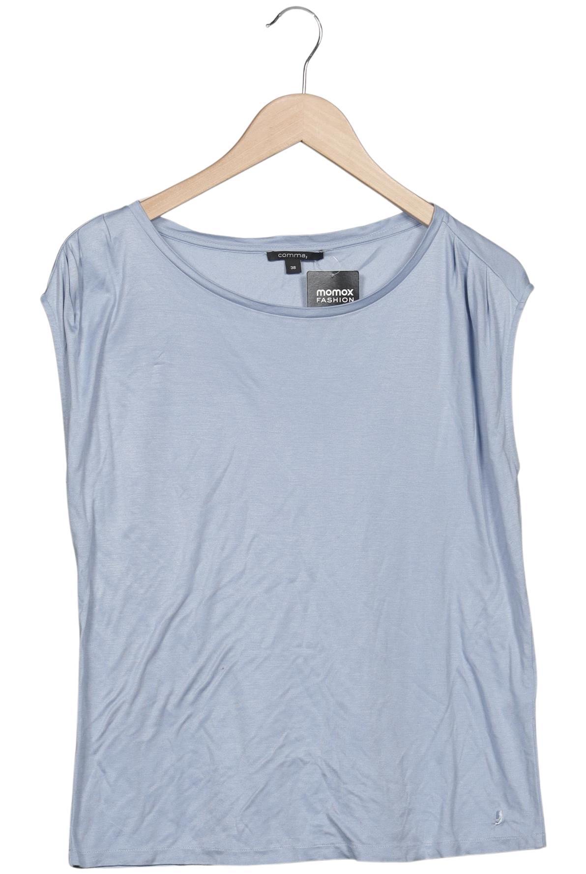 

Comma Damen T-Shirt, hellblau, Gr. 38