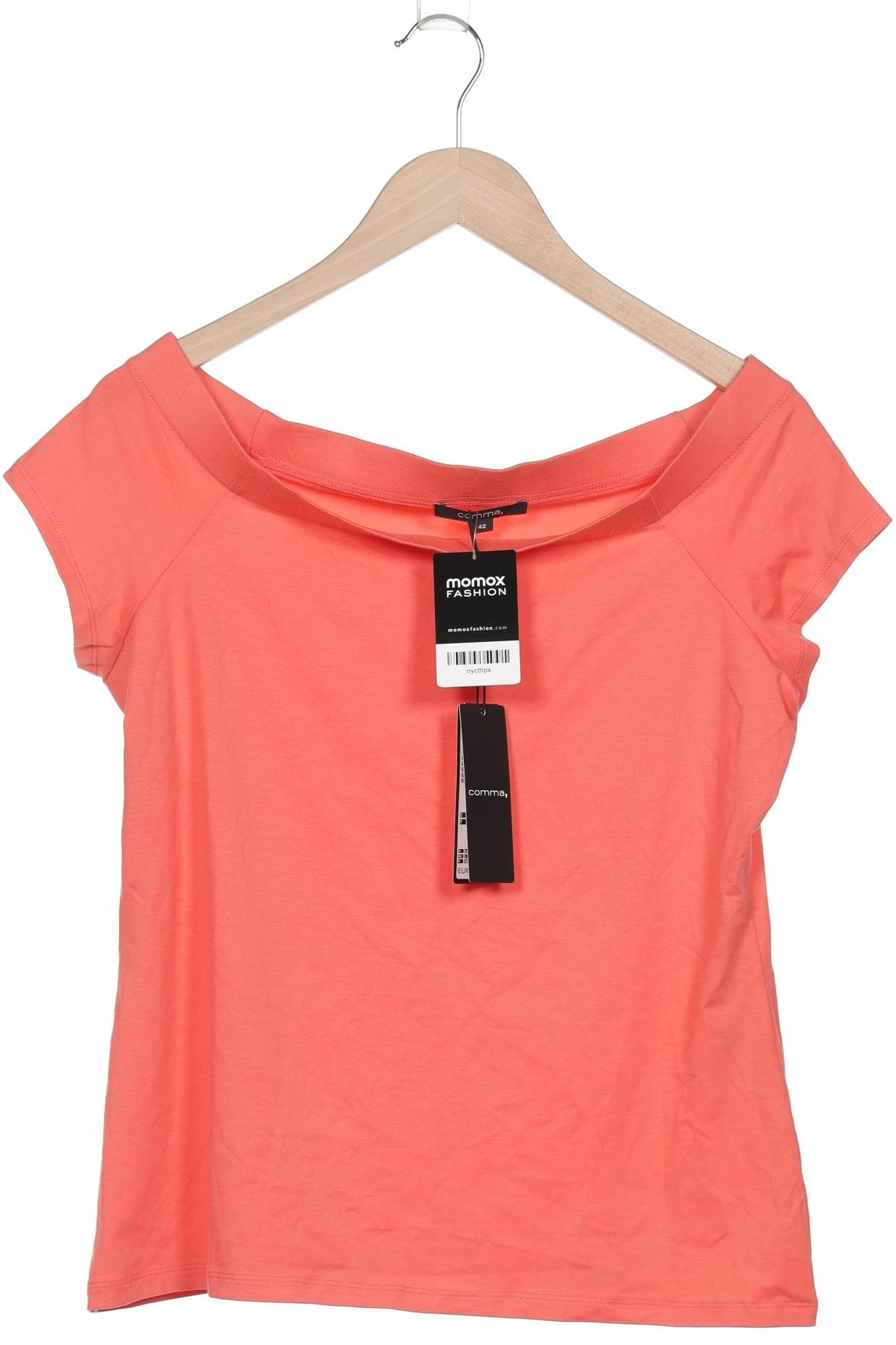

Comma Damen T-Shirt, rot, Gr. 42
