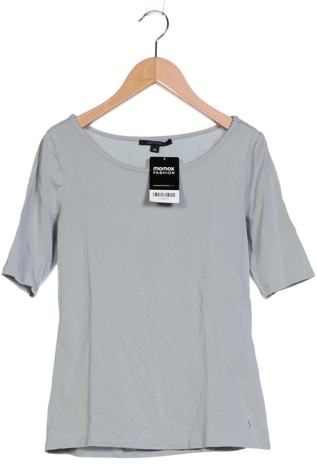 

Comma Damen T-Shirt, hellblau, Gr. 36