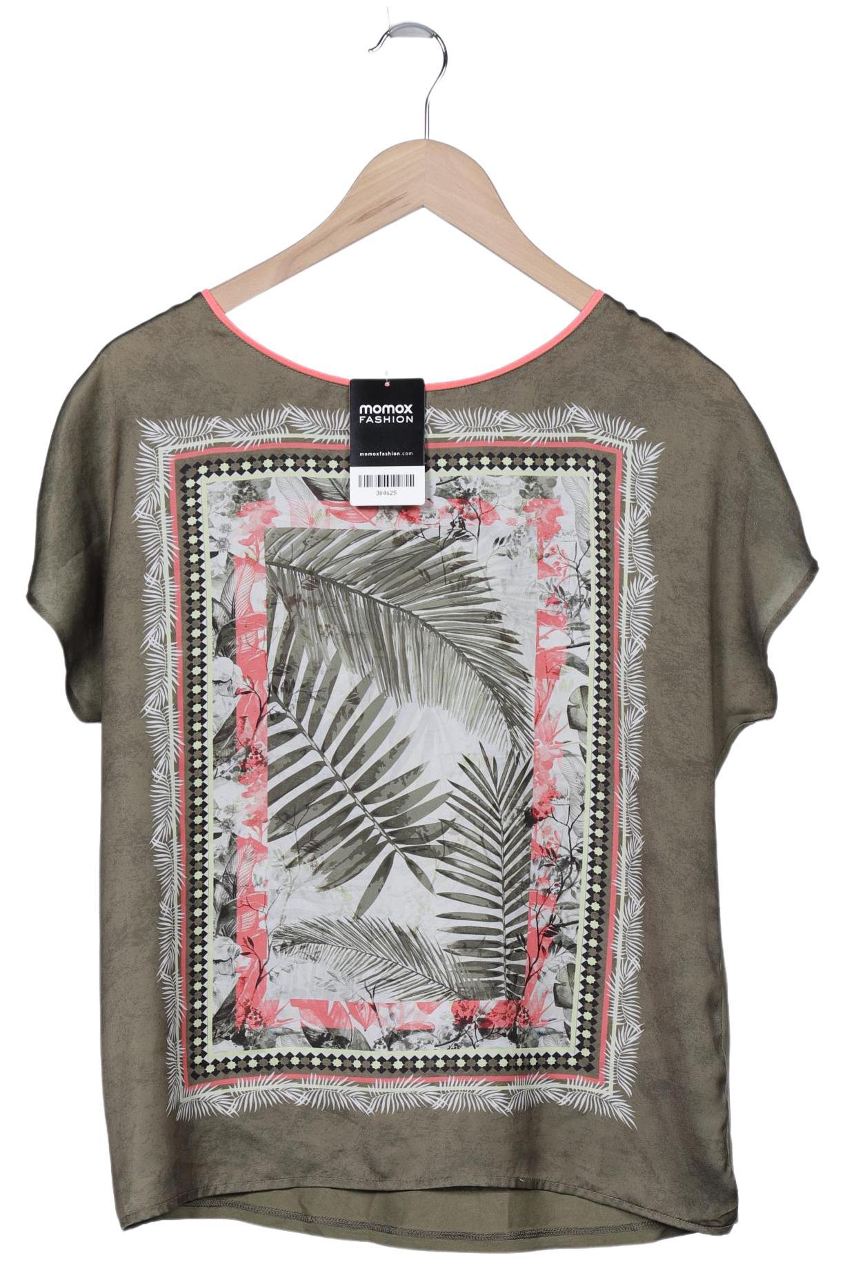 

Comma Damen T-Shirt, grün, Gr. 38