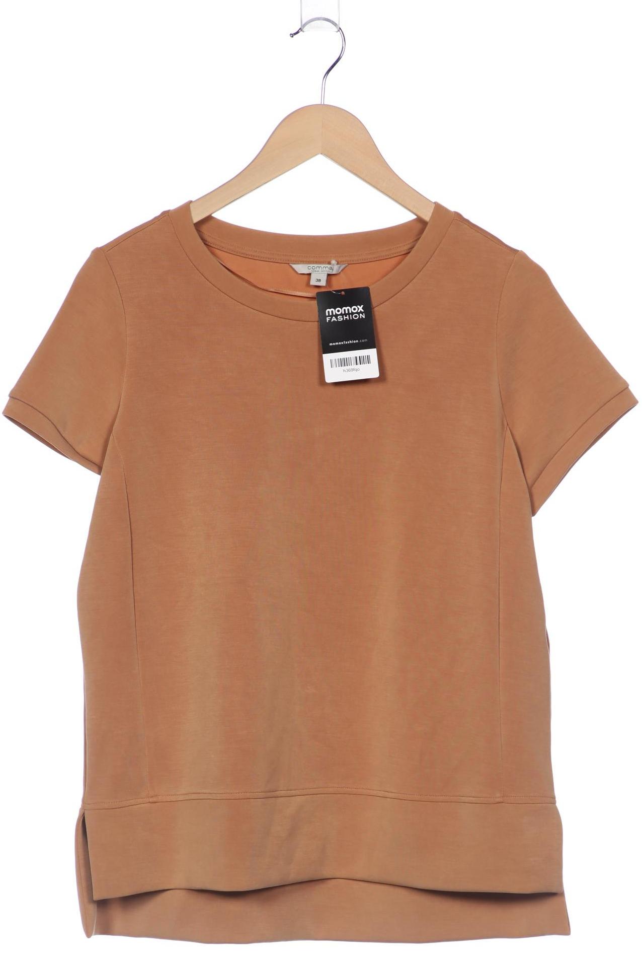 

Comma Damen T-Shirt, braun, Gr. 38