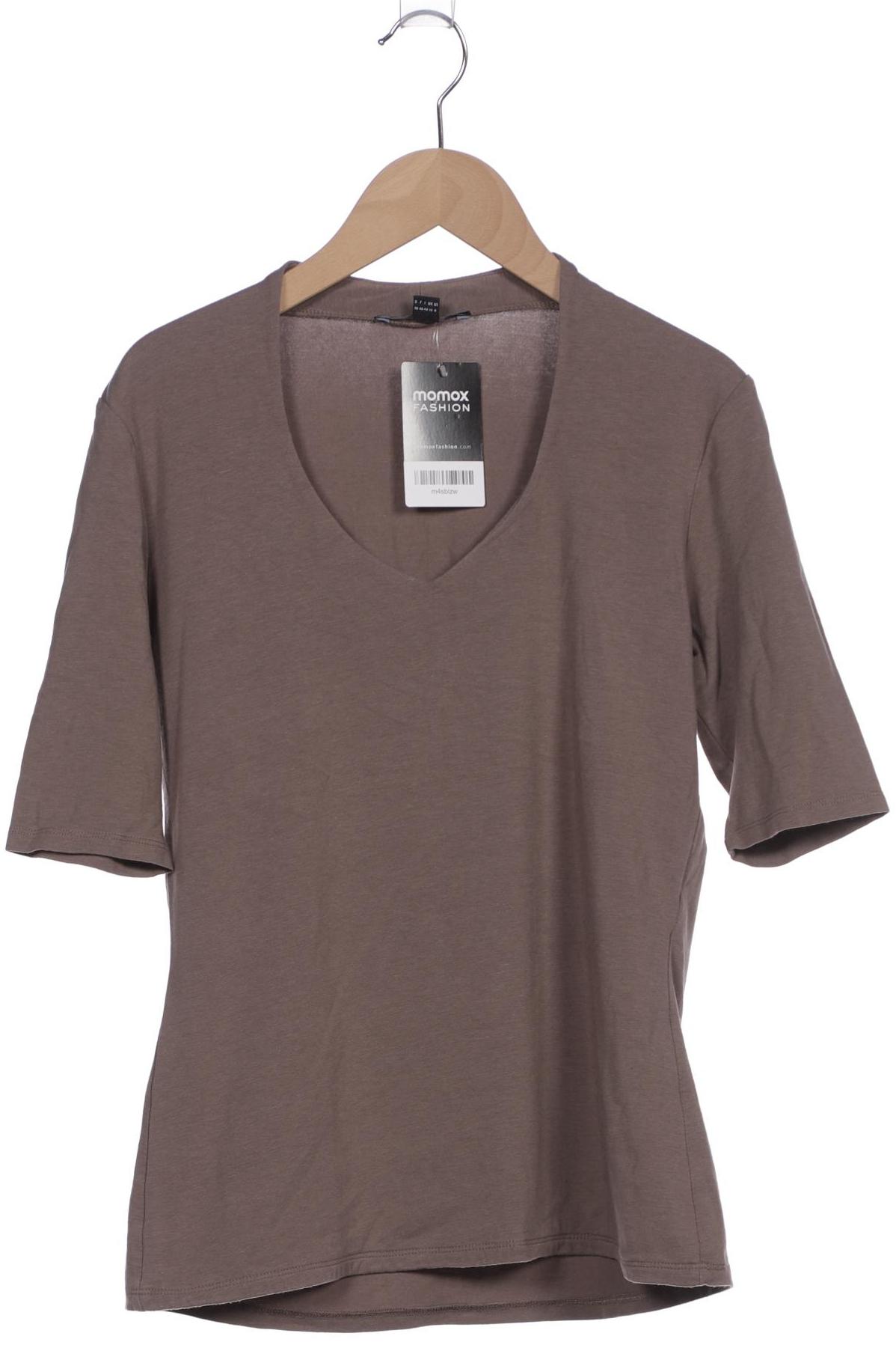 

Comma Damen T-Shirt, braun, Gr. 38