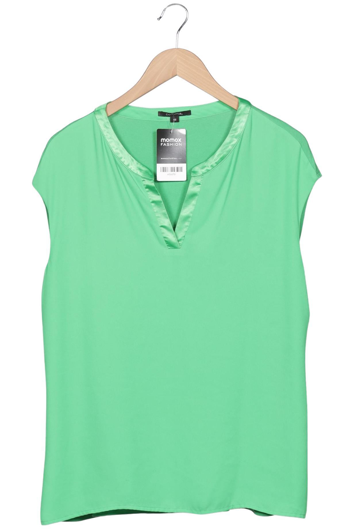 

Comma Damen T-Shirt, grün, Gr. 42