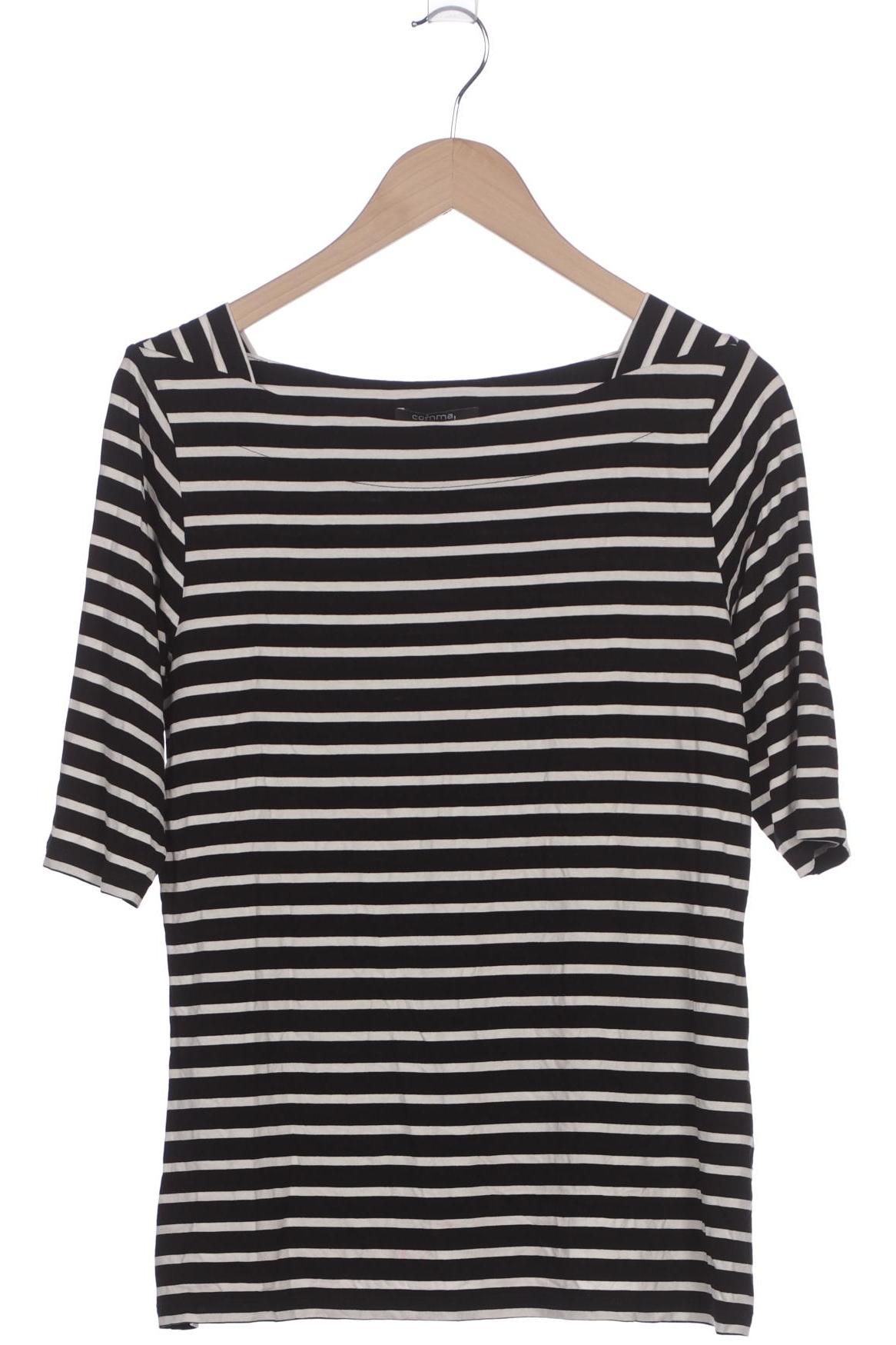

Comma Damen T-Shirt, schwarz, Gr. 44
