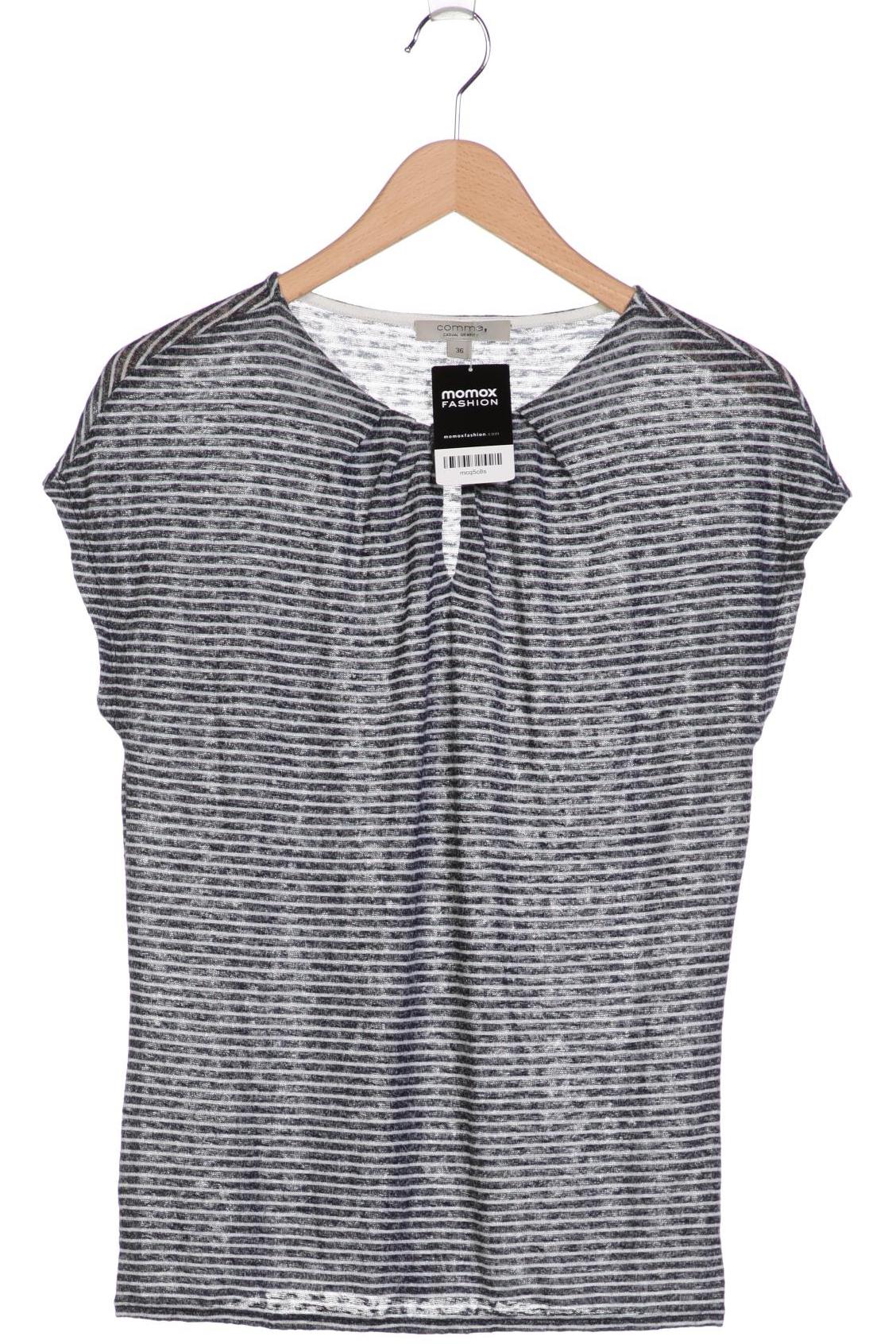 

Comma Damen T-Shirt, marineblau, Gr. 36