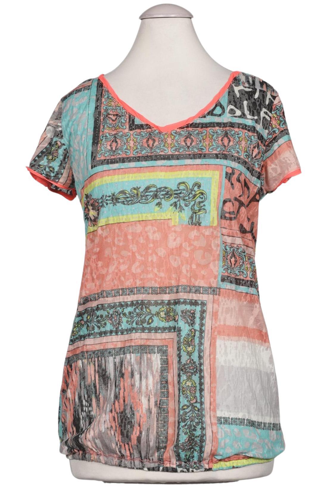 

Comma Damen T-Shirt, mehrfarbig, Gr. 34