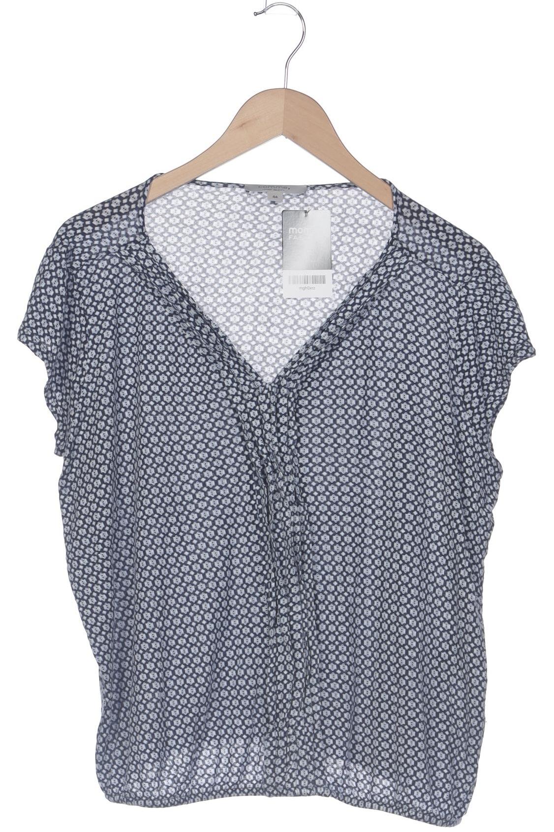 

Comma Damen T-Shirt, marineblau, Gr. 44