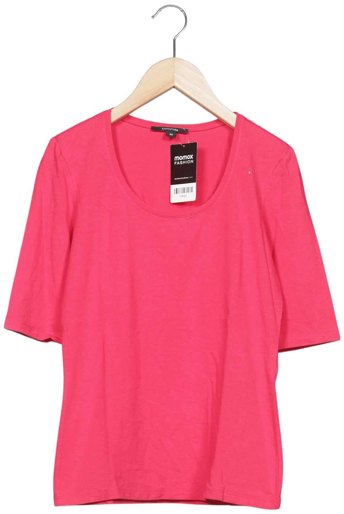 

Comma Damen T-Shirt, pink, Gr. 34