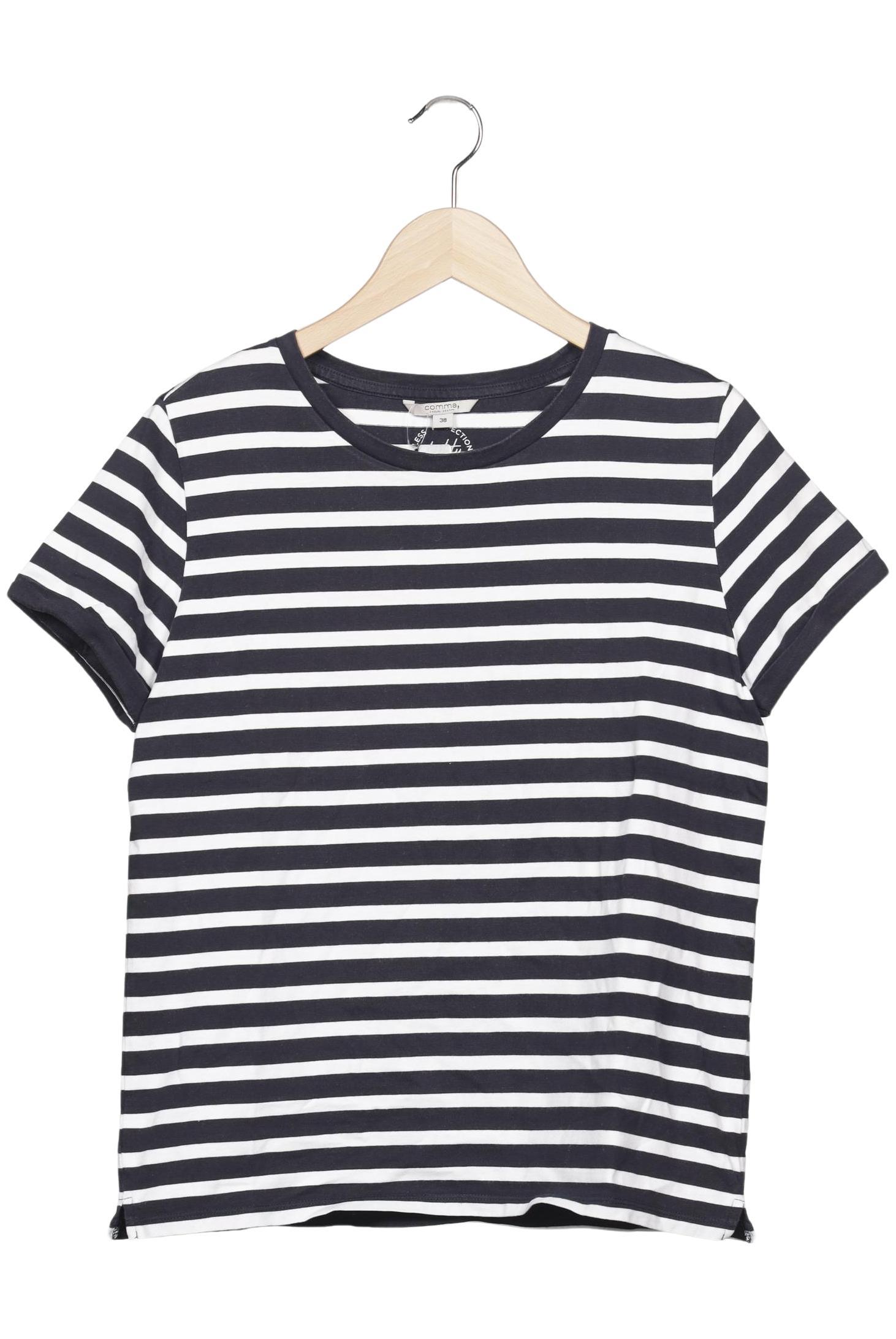 

Comma Damen T-Shirt, mehrfarbig, Gr. 38