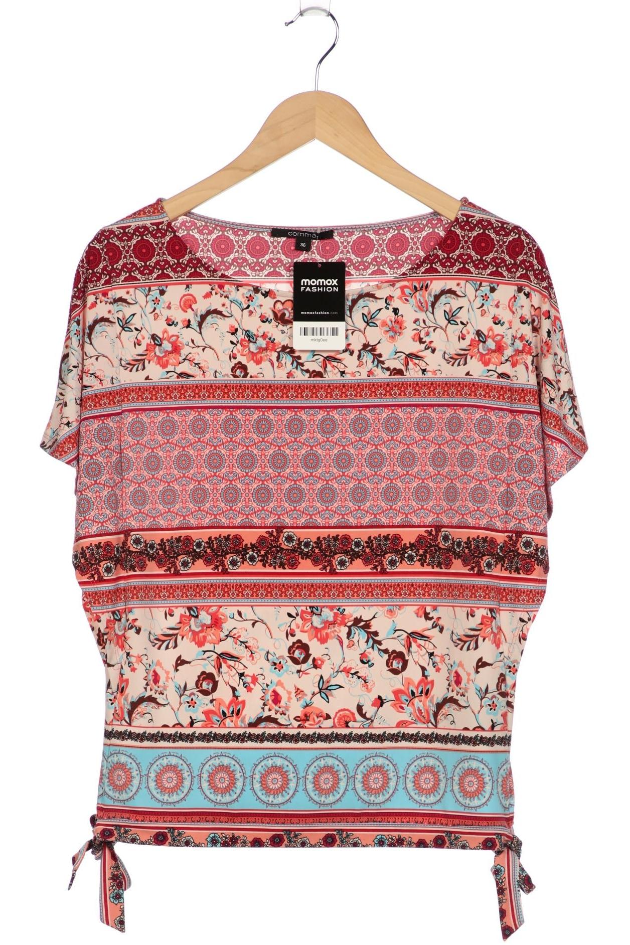 

Comma Damen T-Shirt, mehrfarbig, Gr. 36