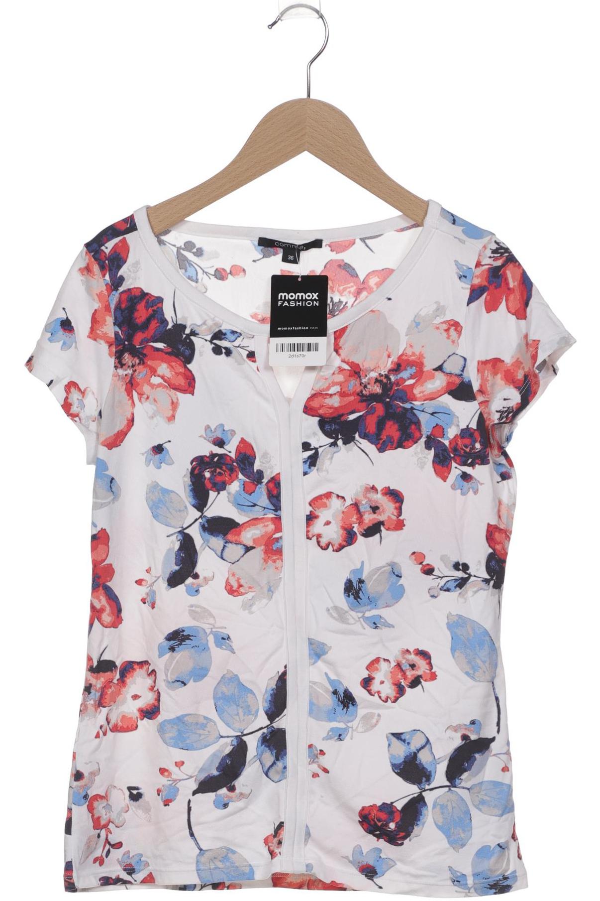 

Comma Damen T-Shirt, mehrfarbig, Gr. 36