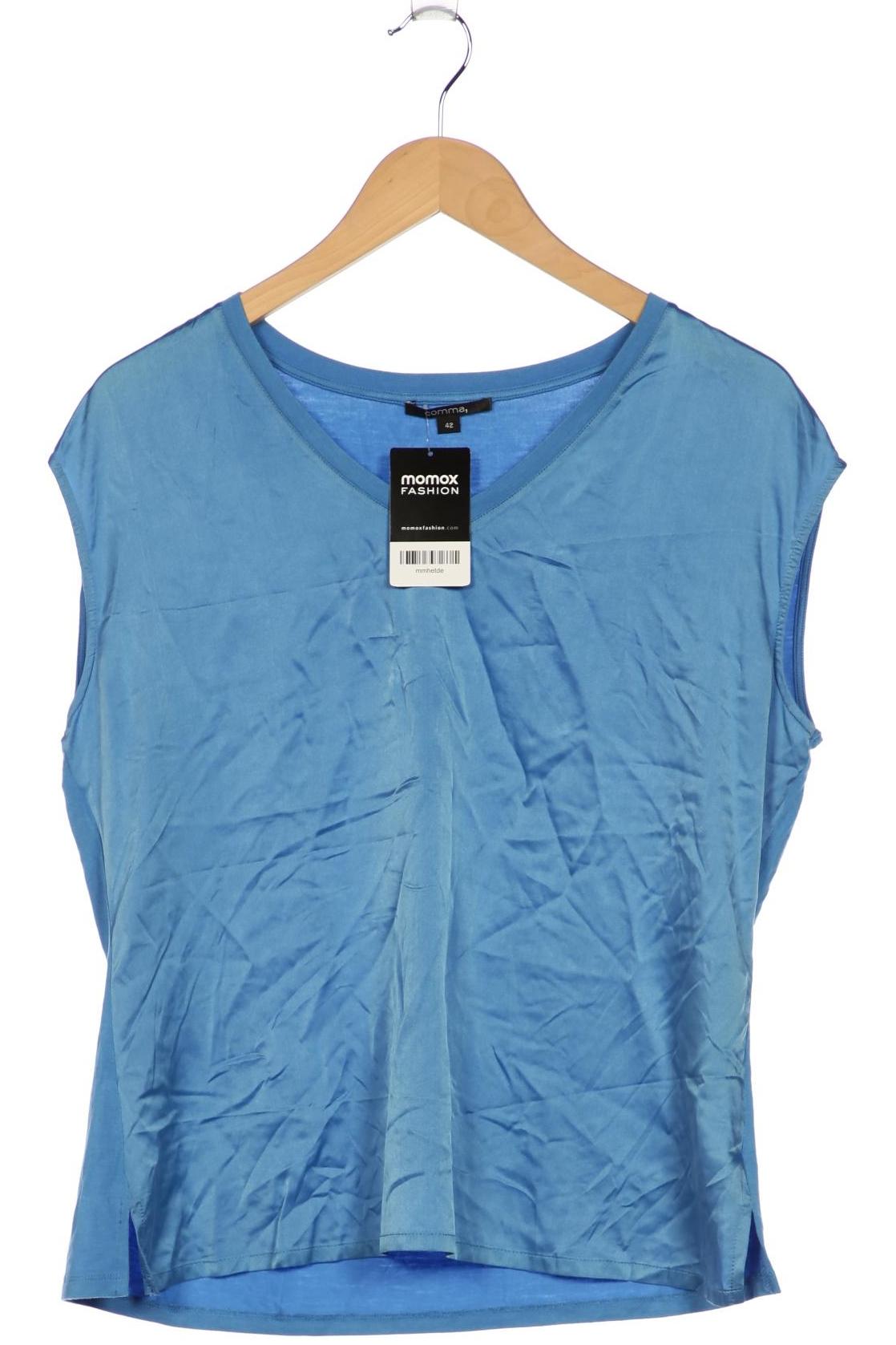 

Comma Damen T-Shirt, blau, Gr. 42