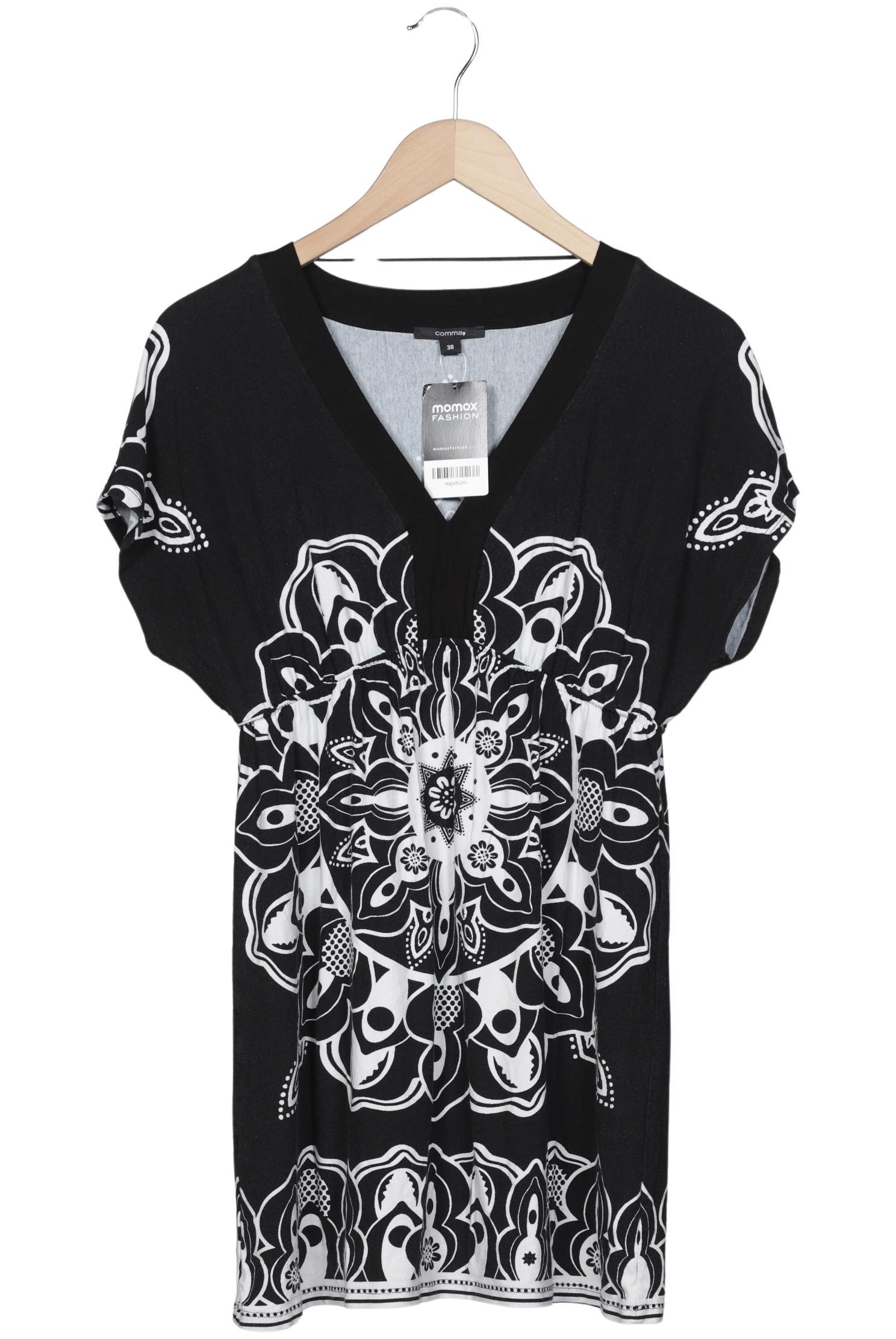 

Comma Damen T-Shirt, schwarz, Gr. 38