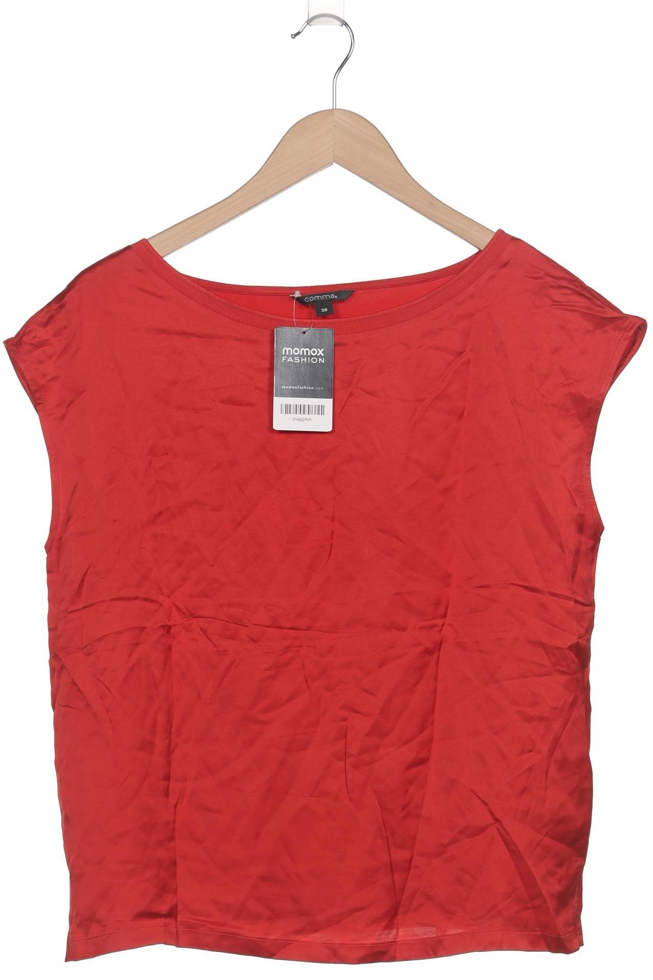 

Comma Damen T-Shirt, rot, Gr. 38
