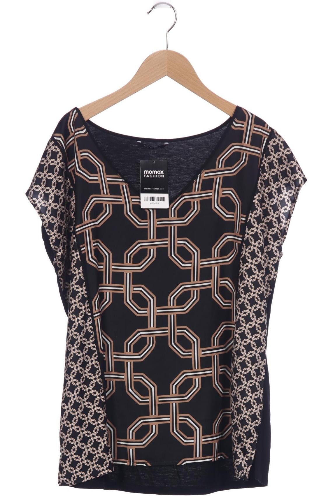 

Comma Damen T-Shirt, schwarz, Gr. 42