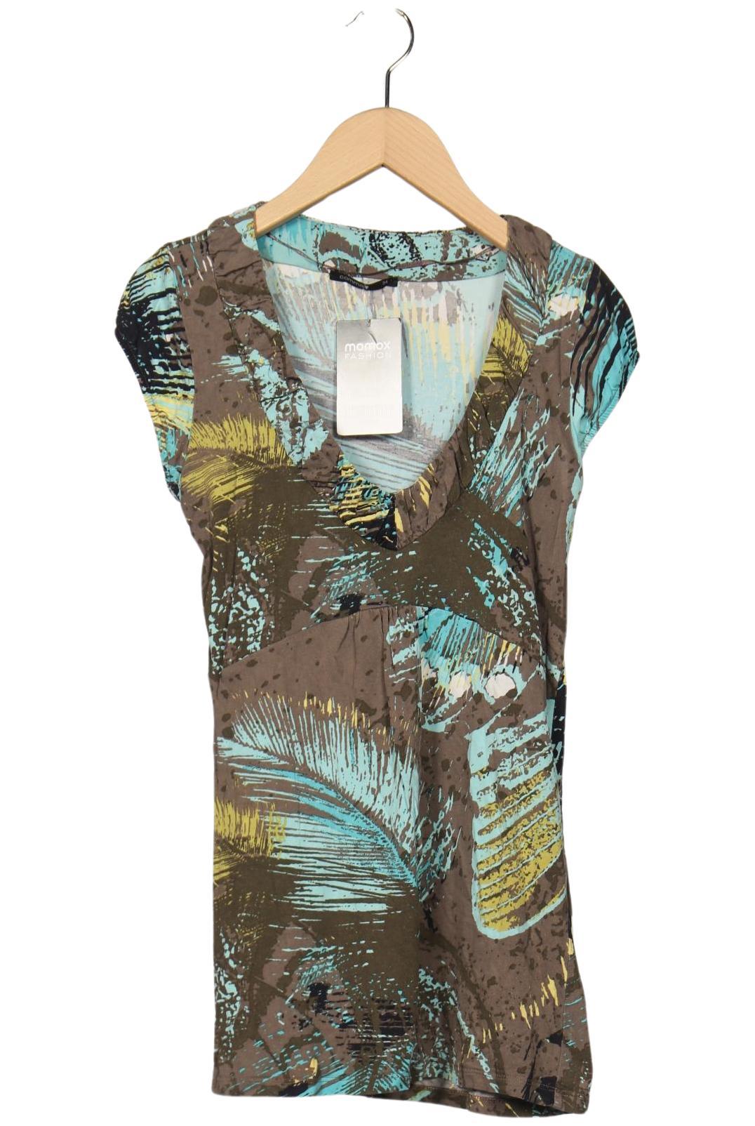 

Comma Damen T-Shirt, mehrfarbig, Gr. 34