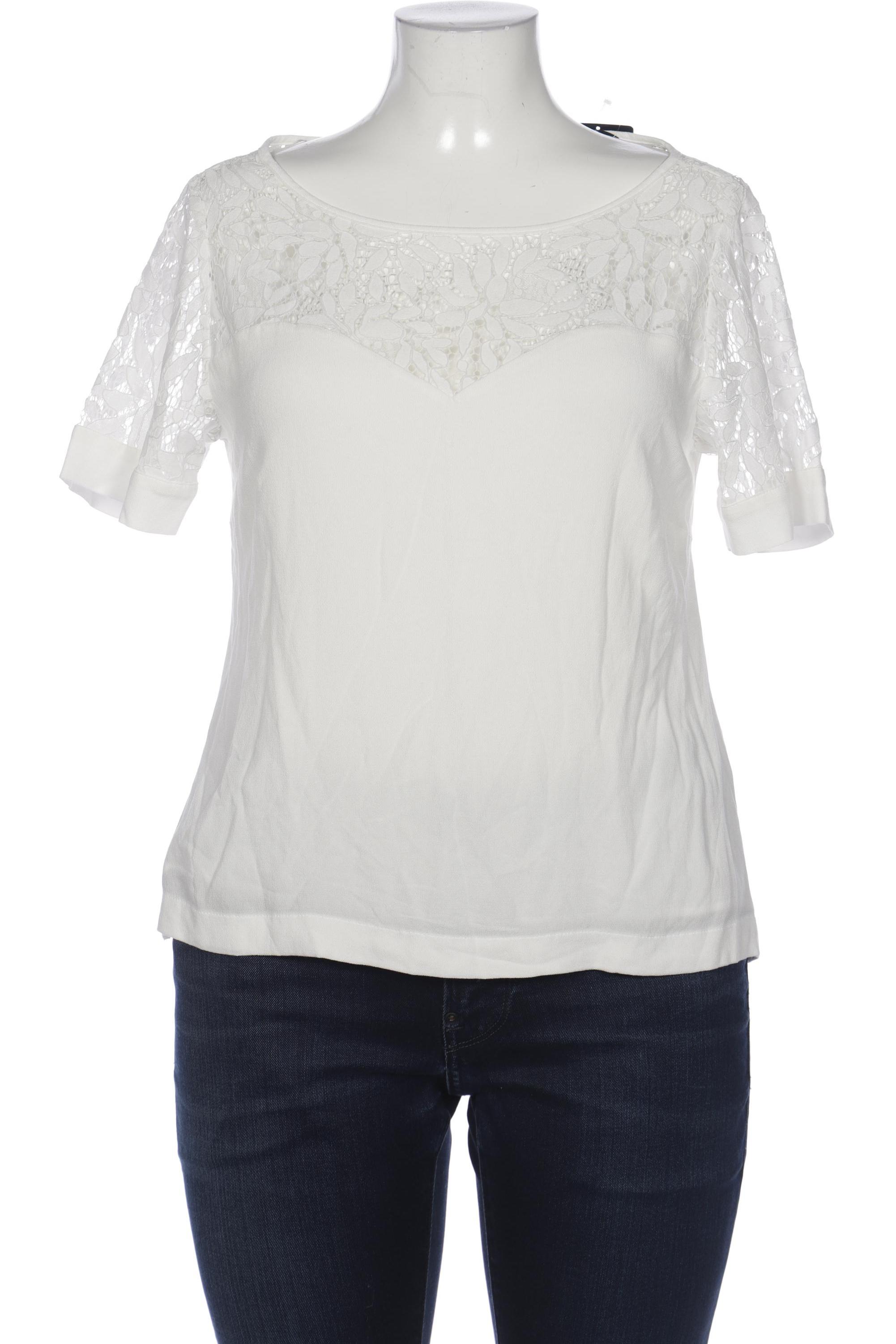 

Comma Damen T-Shirt, weiß, Gr. 42