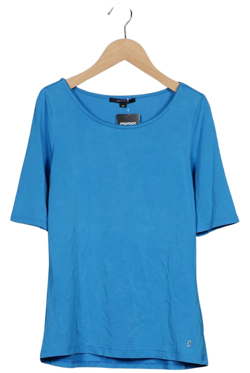 

Comma Damen T-Shirt, blau, Gr. 38