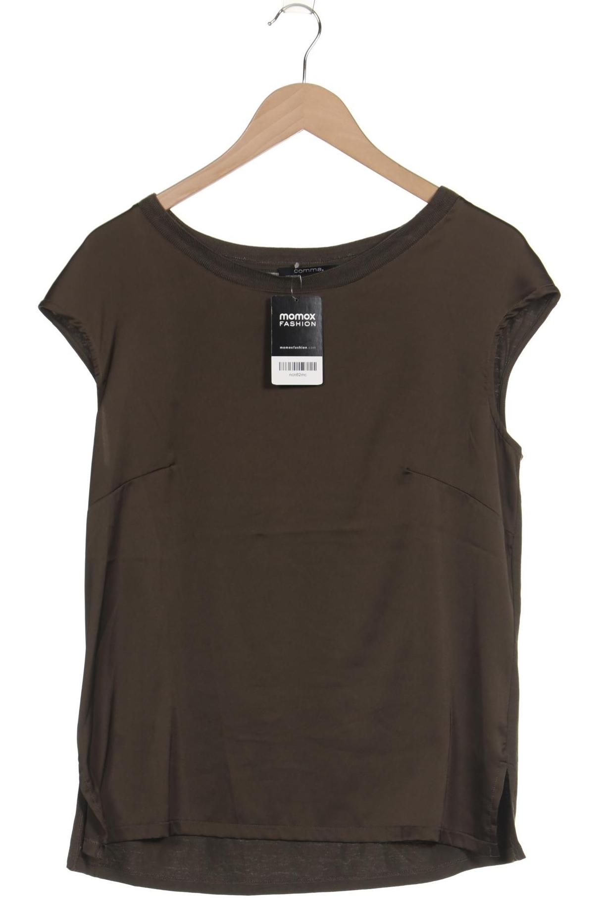 

Comma Damen T-Shirt, braun, Gr. 38