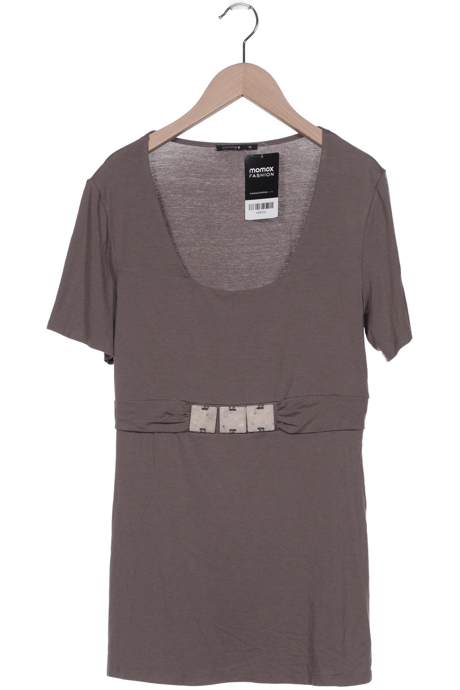 

Comma Damen T-Shirt, braun