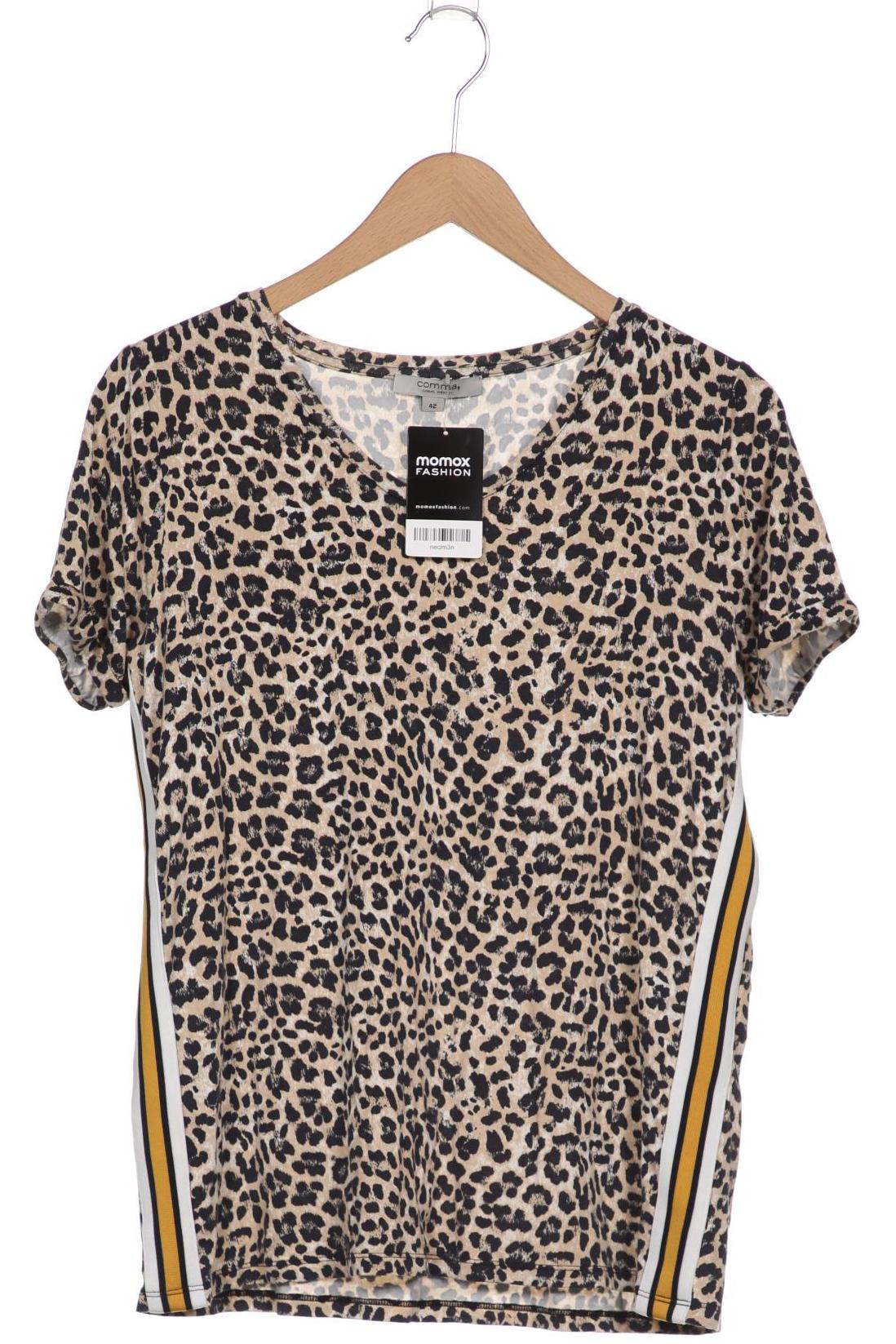 

Comma Damen T-Shirt, braun