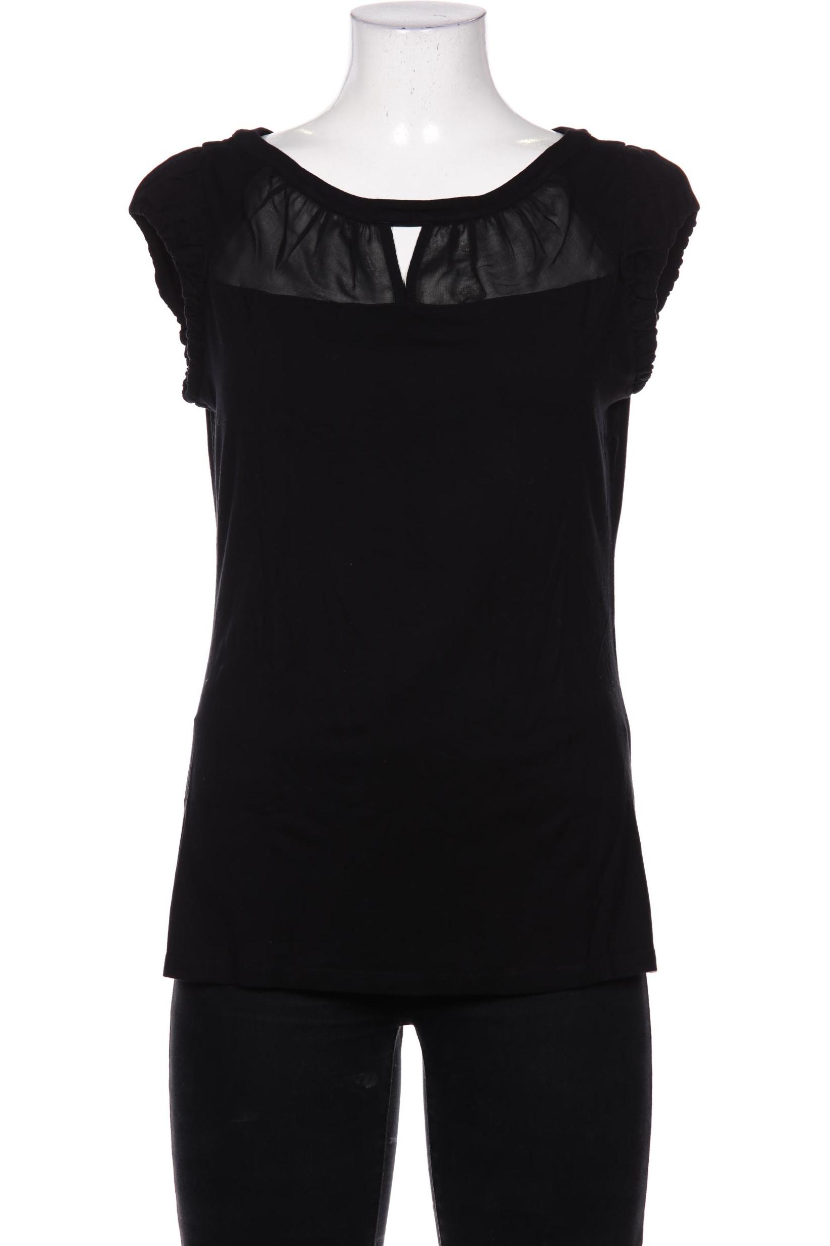 

Comma Damen T-Shirt, schwarz, Gr. 42