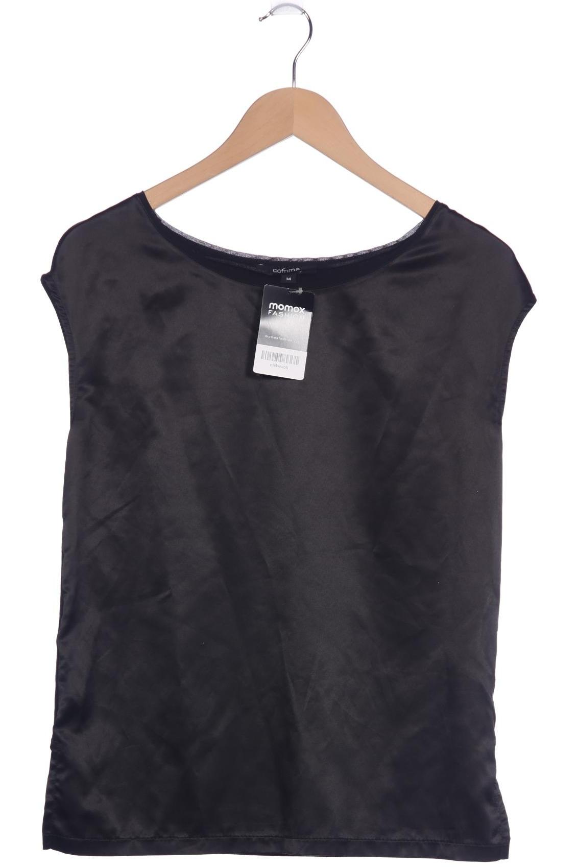 

Comma Damen T-Shirt, schwarz, Gr. 34