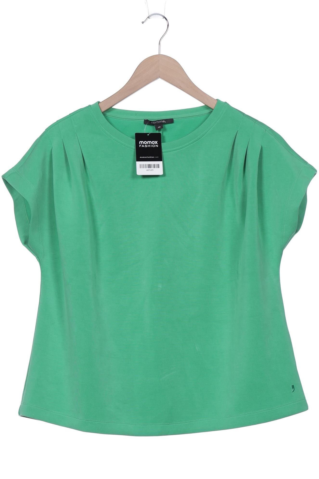 

Comma Damen T-Shirt, grün, Gr. 42