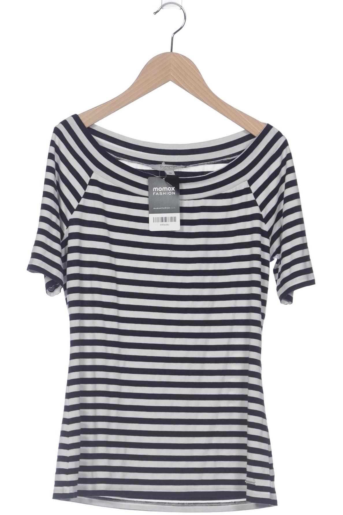 

Comma Damen T-Shirt, marineblau, Gr. 36