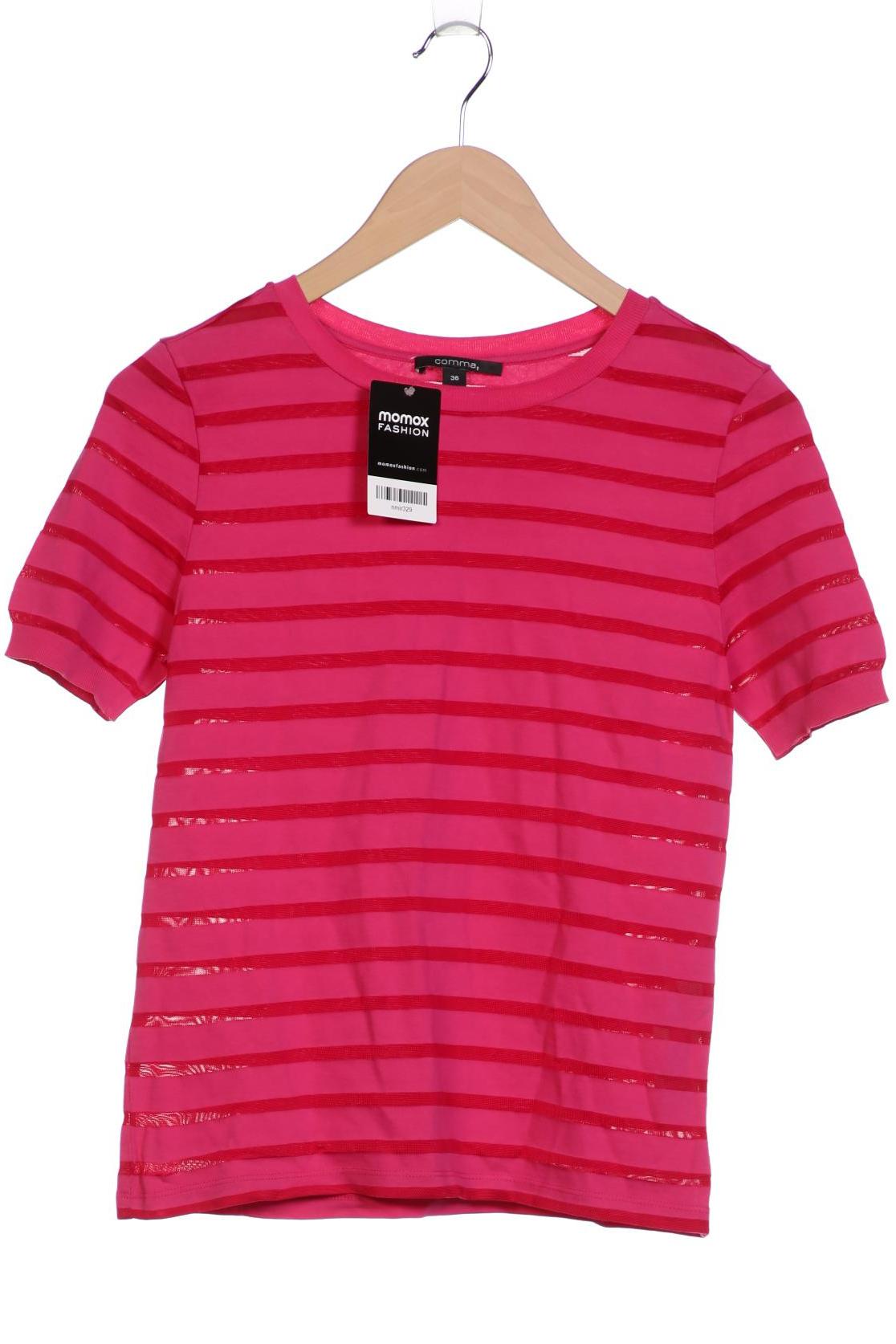 

Comma Damen T-Shirt, pink, Gr. 36
