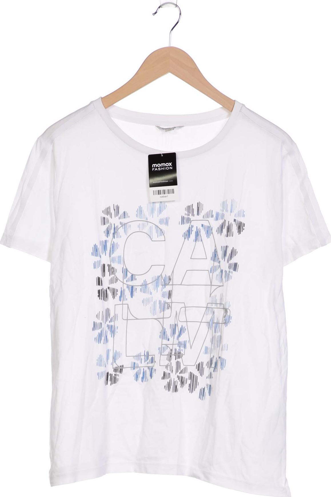 

Comma Damen T-Shirt, weiß, Gr. 42