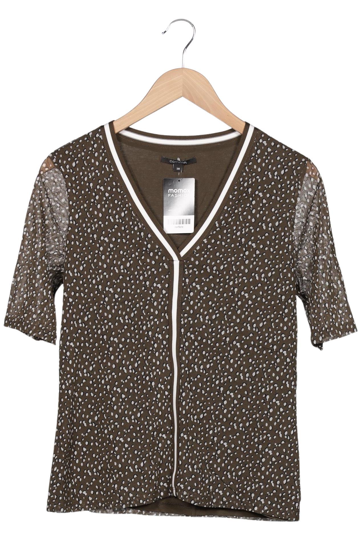 

Comma Damen T-Shirt, grün, Gr. 38