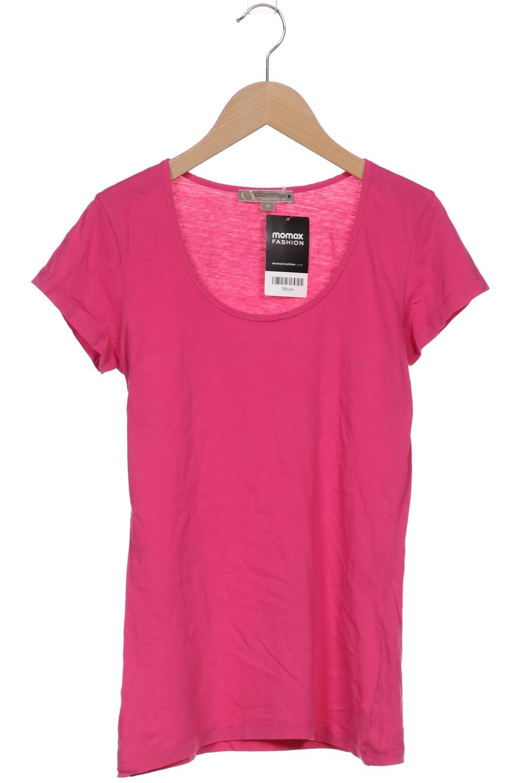 

Comma Damen T-Shirt, pink, Gr. 34