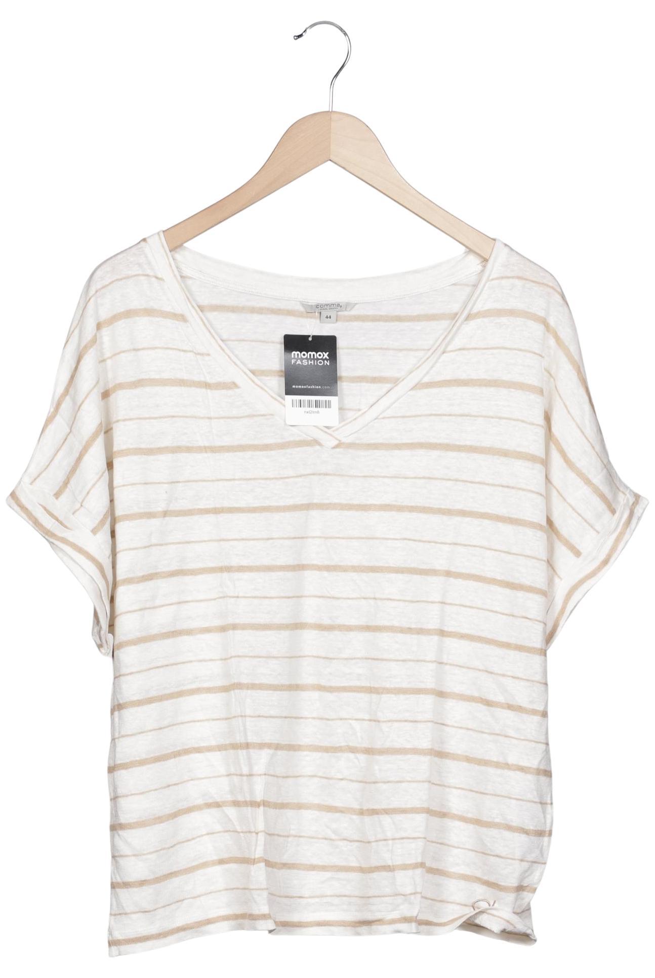 

Comma Damen T-Shirt, beige, Gr. 44
