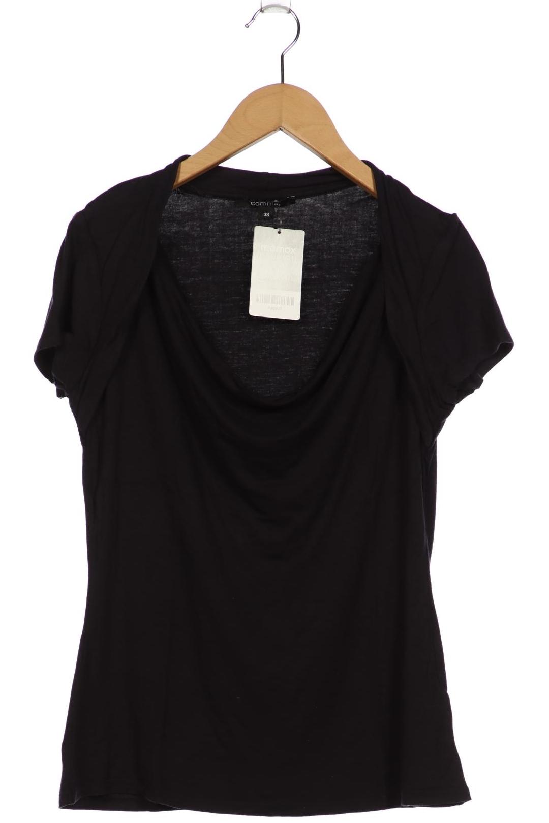 

Comma Damen T-Shirt, marineblau, Gr. 38