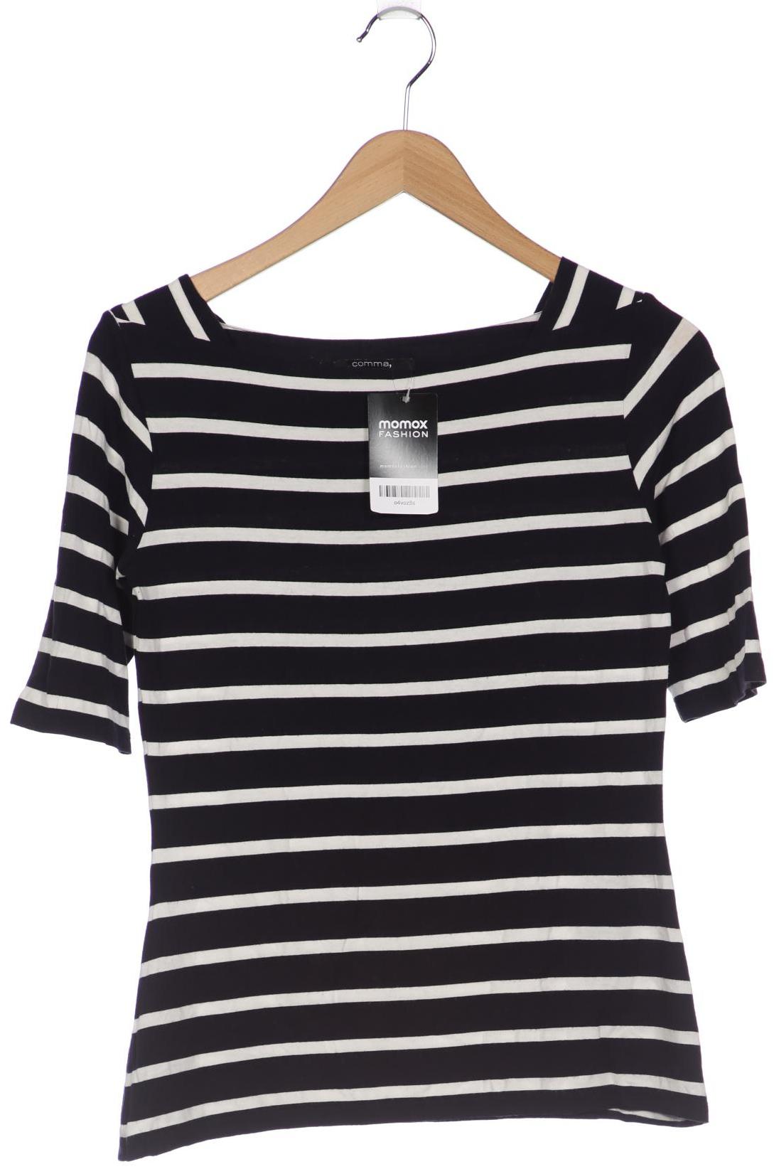 

Comma Damen T-Shirt, schwarz