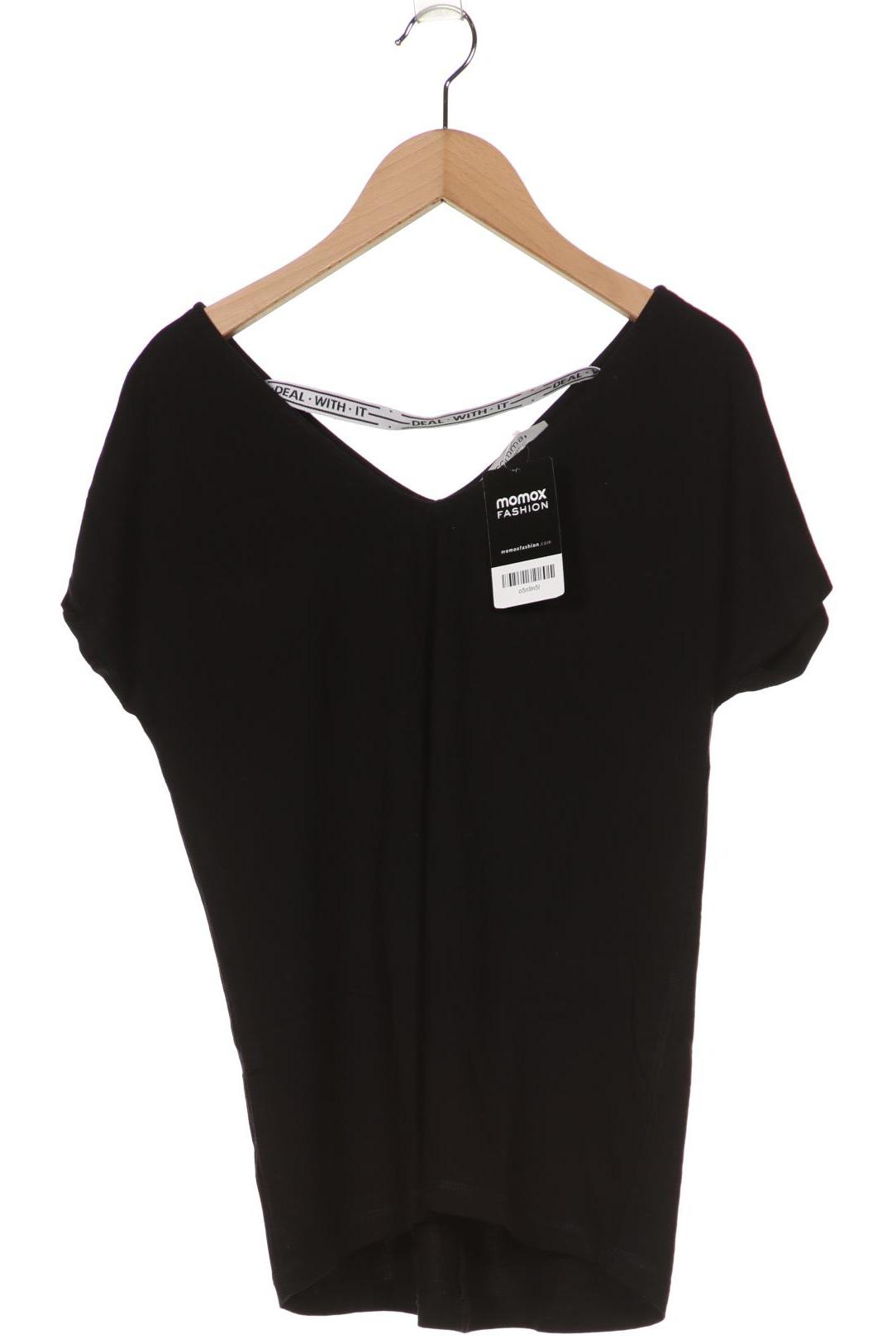 

Comma Damen T-Shirt, schwarz