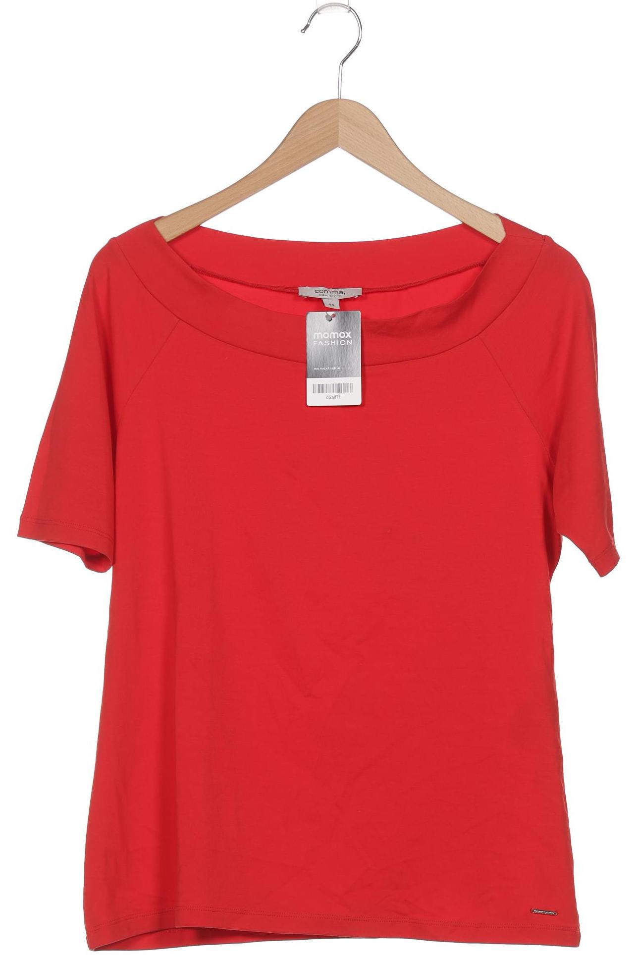 

Comma Damen T-Shirt, rot, Gr. 44