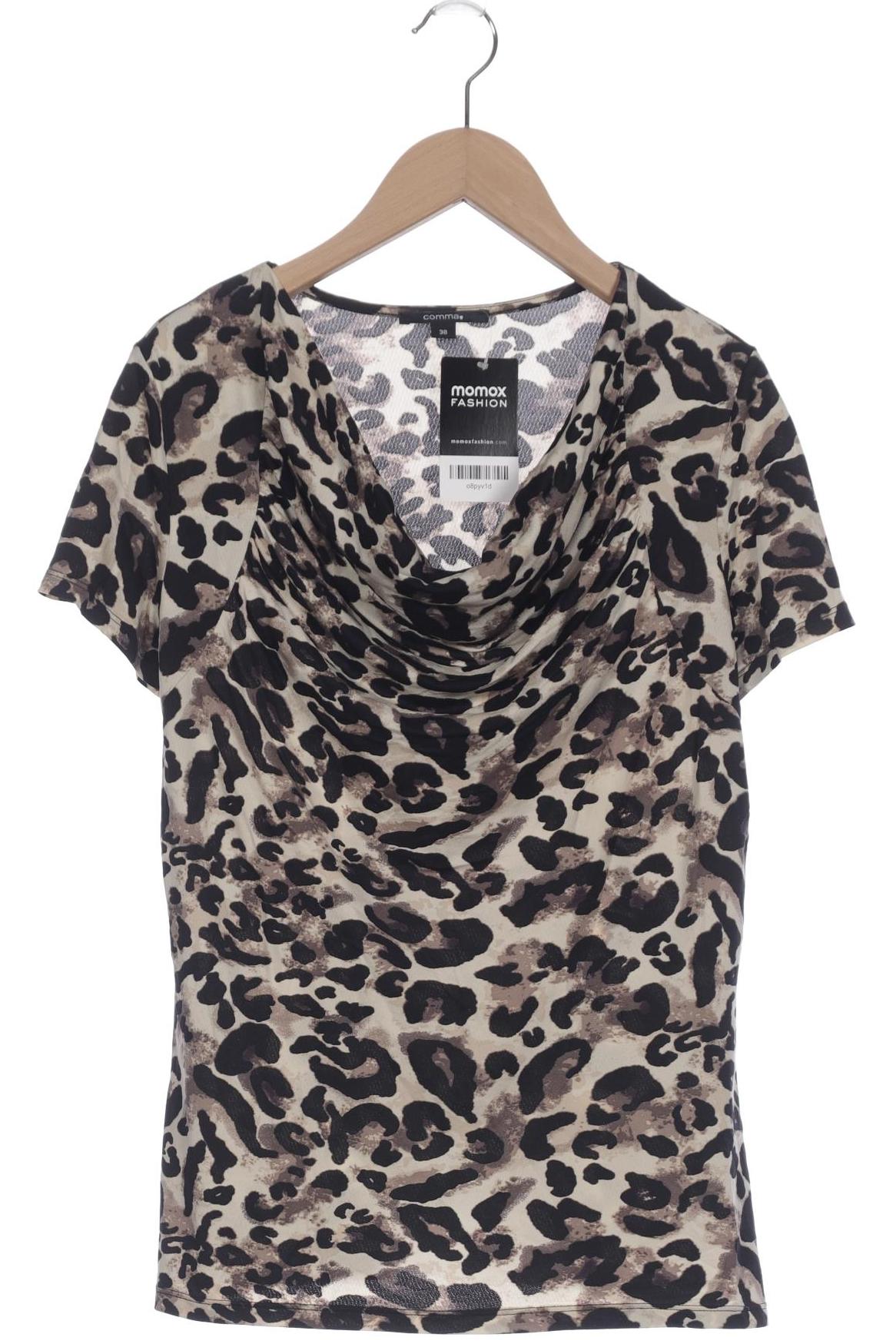 

Comma Damen T-Shirt, cremeweiß, Gr. 38